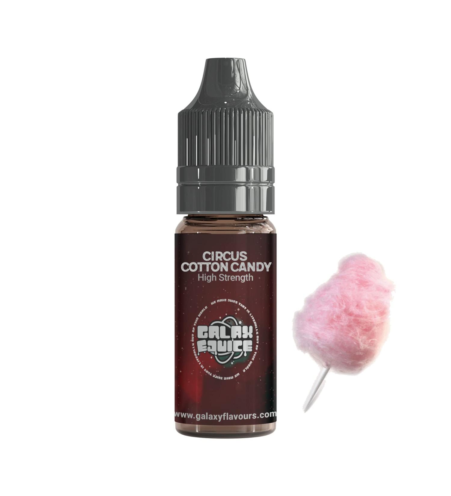 Circus Cotton Candy High Strength Flavouring - Galaxy Food Flavours - 10ml Bottle - Buy Online on GoSupps.com