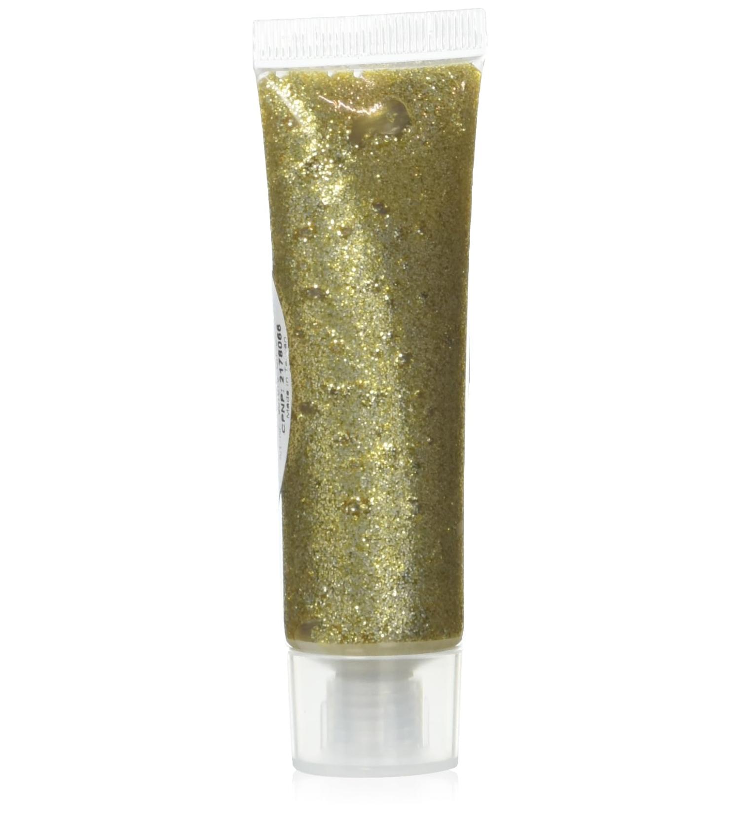Eulenspiegel Glitter Gel - Classic Gold Body Glitter for Makeup Carnival & Festival - 18 ml Pack - International Shipping Available - Buy Online on GoSupps.com