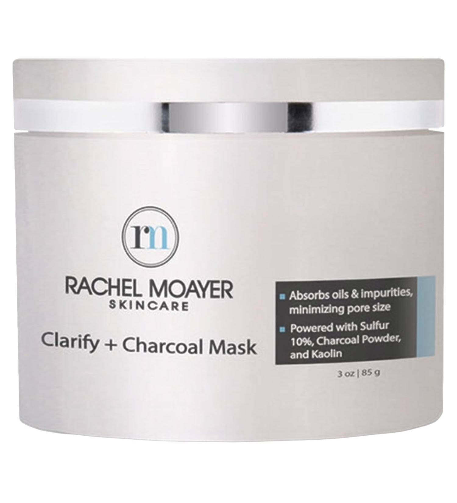 Rachel Moayer Clarify & Charcoal Mask | Detoxifying Charcoal Face Mask for Blackheads & Pore Cleansing - Buy Internationally - Buy Online on GoSupps.com