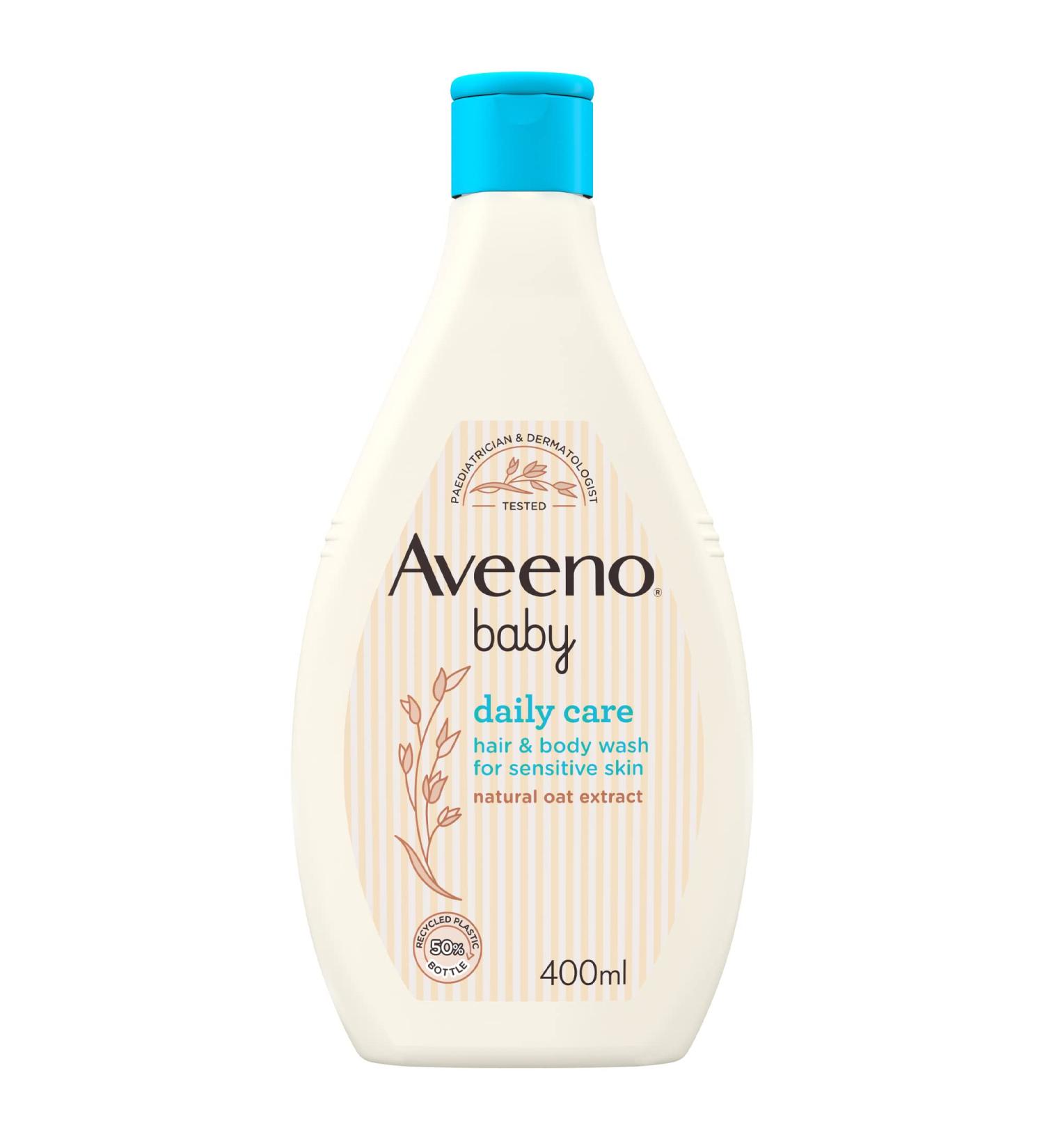 Aveeno Baby Daily Care Hair and Body Wash 400ml - Gentle Hair & Body Wash - Pack of 1 - Buy Online on GoSupps.com
