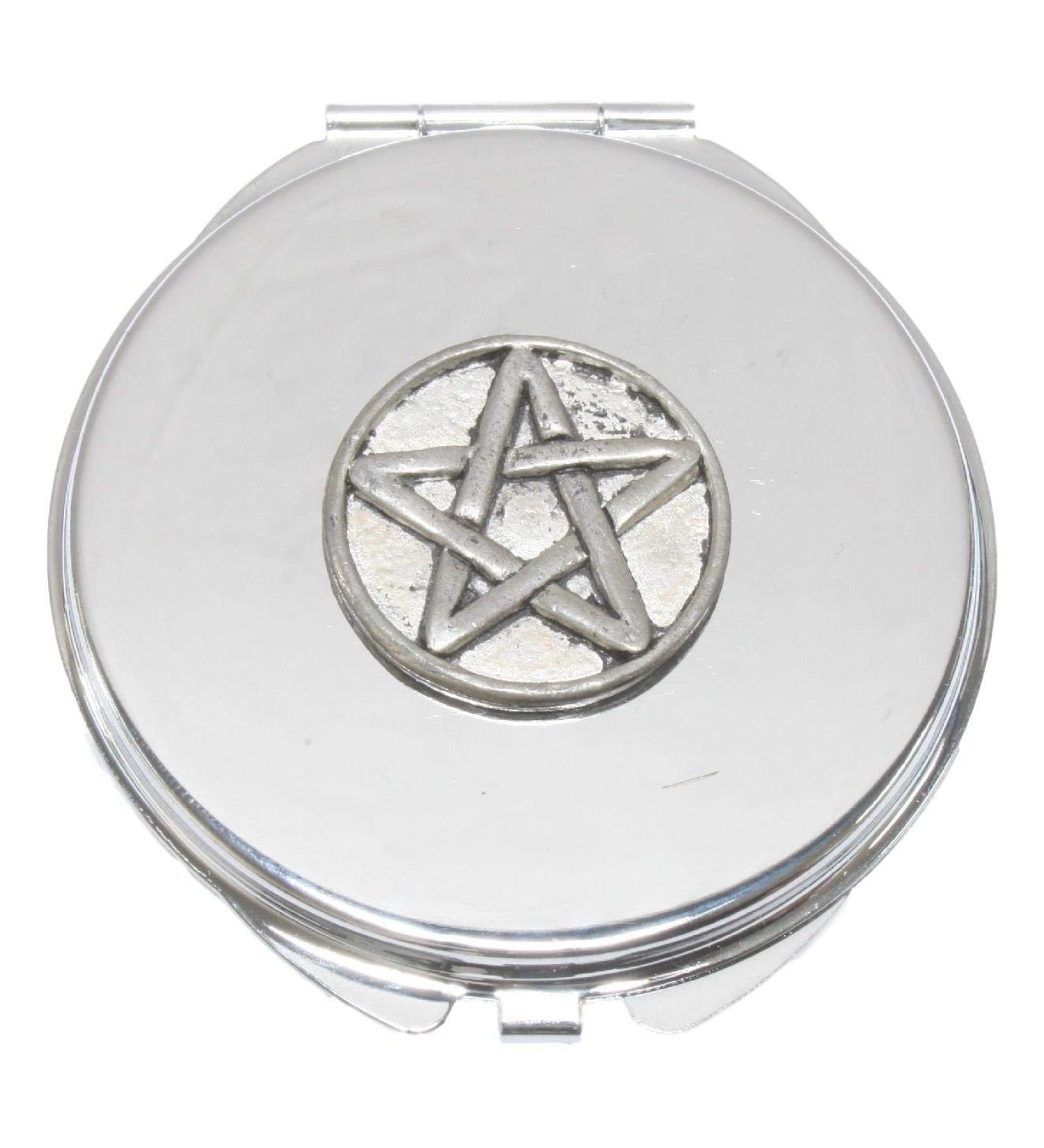 Five Pointed Star Compact Mirror Handbag Gift With Free Engraving 131 - Buy Online on GoSupps.com
