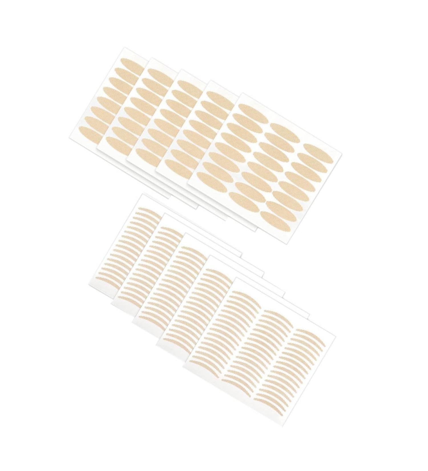 Ipetboom 40 Sheets Lace Double Eyelid Sticker Female Makeup Eyelid Stickers Fiber Eyelid Lift Eyelid Makeup Decals Makeup Sticker Supplies Natural Eyelid Patch Double Eyelid Tape Miss Eyes - Buy Online on GoSupps.com
