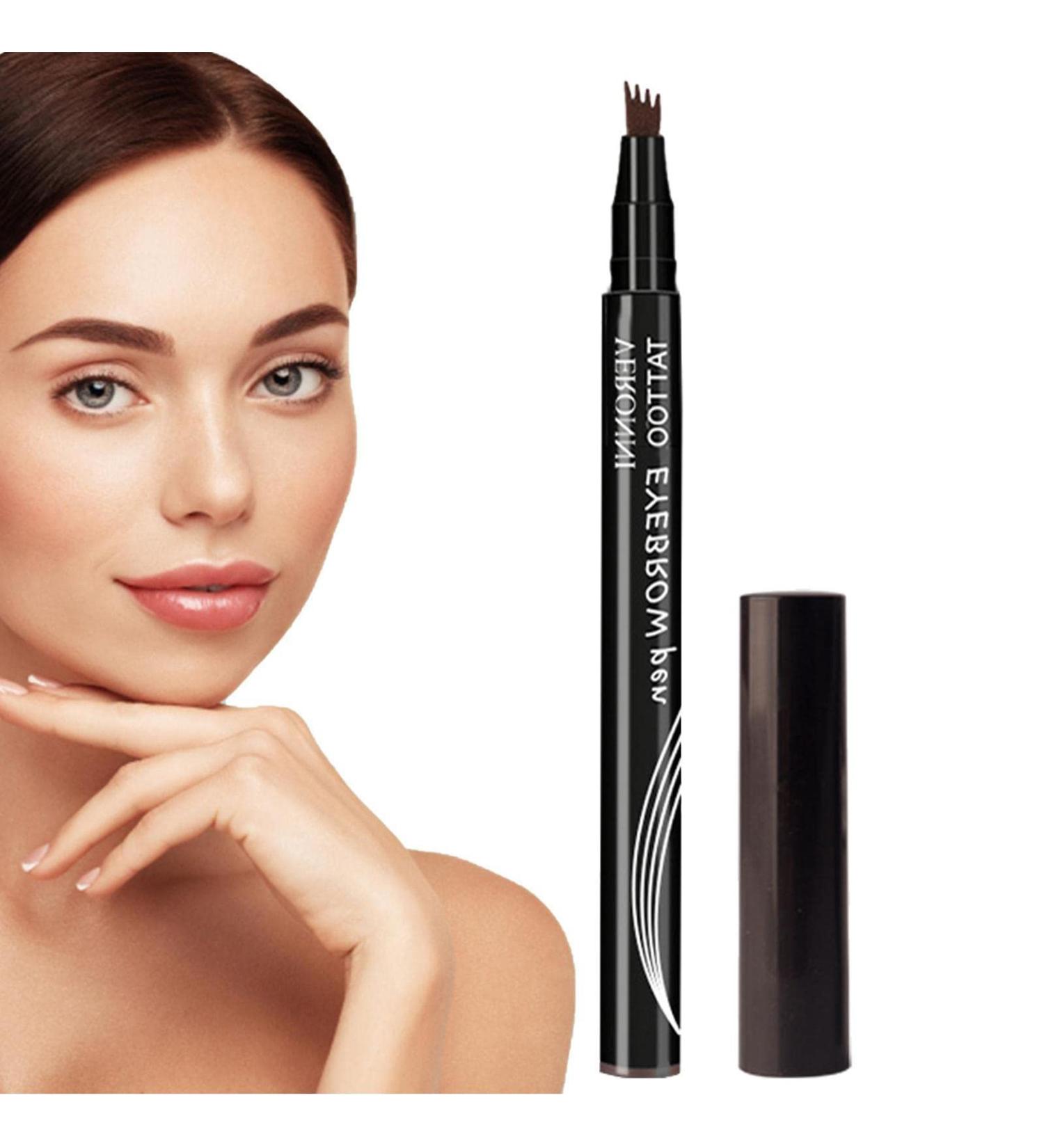 Liquid Eyebrow Pencil 3D Liquid Eyebrow Makeup Pencil - Multi-Purpose Easy to Draw Eyebrow Makeup Tool for Dating Parties and Daily Use A: Coffee Brown - Buy Online on GoSupps.com