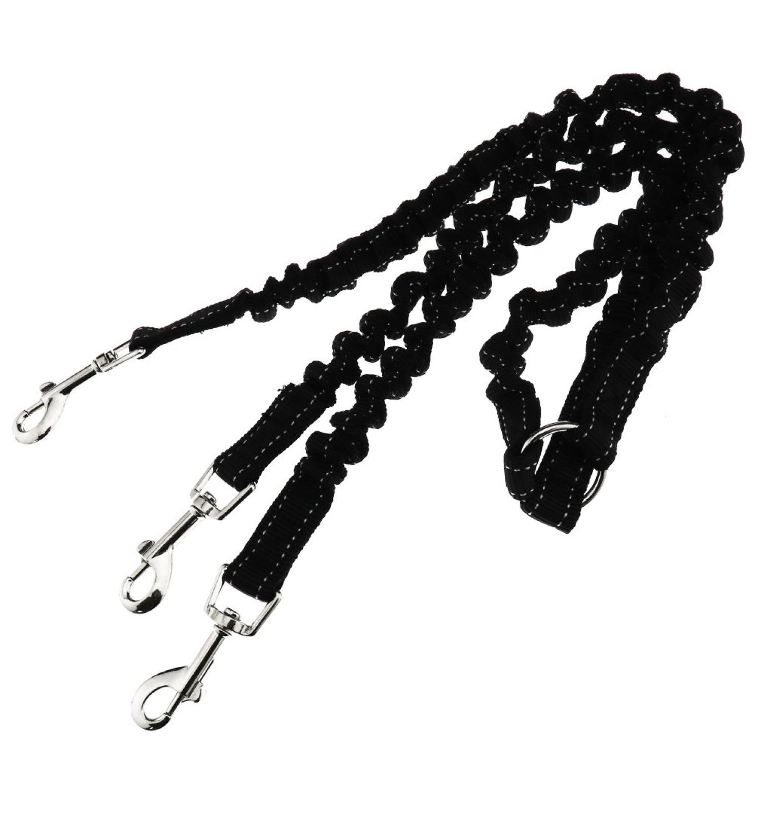 Buy 3-Part Dog Leash - Tangle-Free Design with Elastic Band | International Shipping Available - Buy Online on GoSupps.com