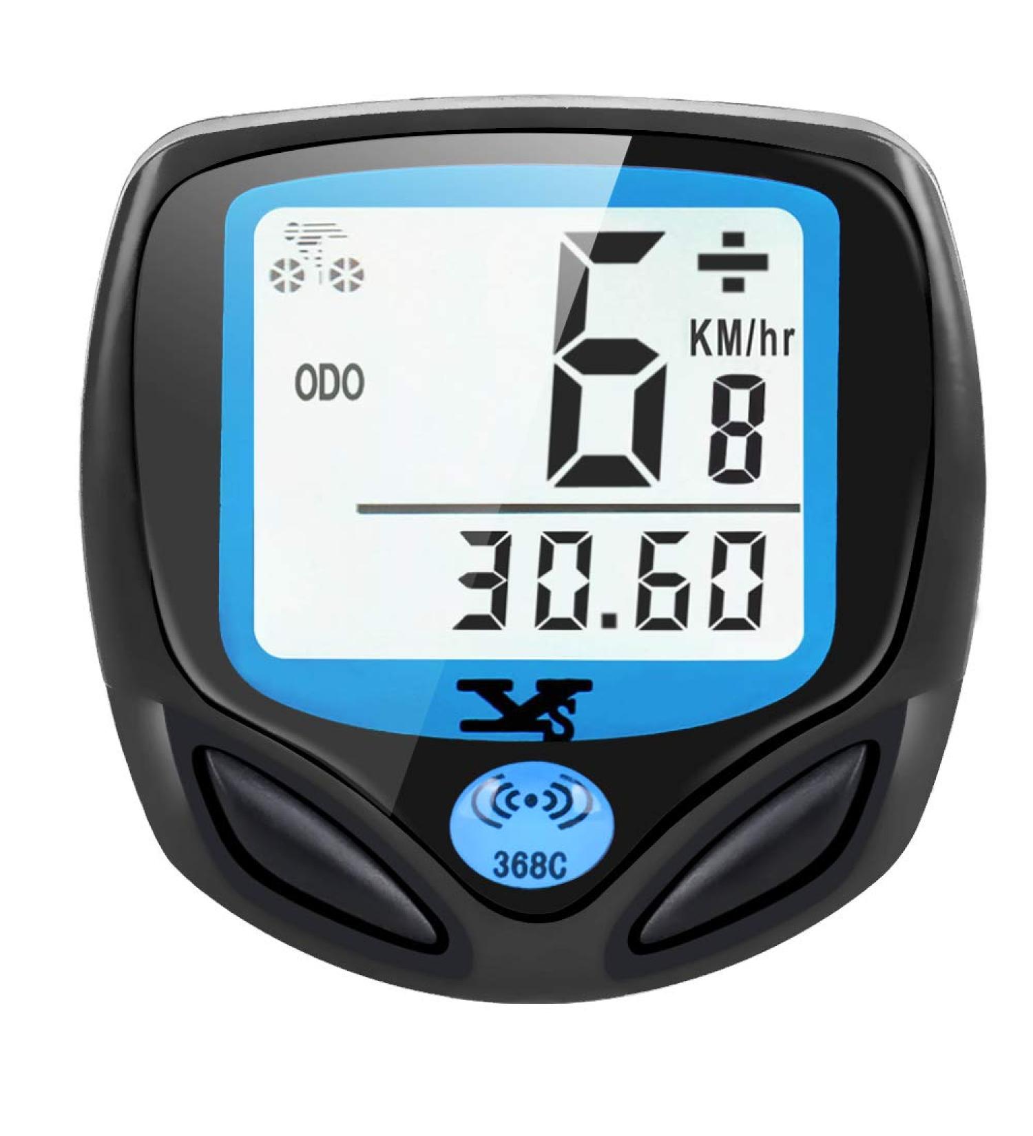 Buy Waterproof Wireless Bicycle Computer | Digital Kilometer Counter with LCD Backlight & Auto Wake | International Shipping Available - Buy Online on GoSupps.com