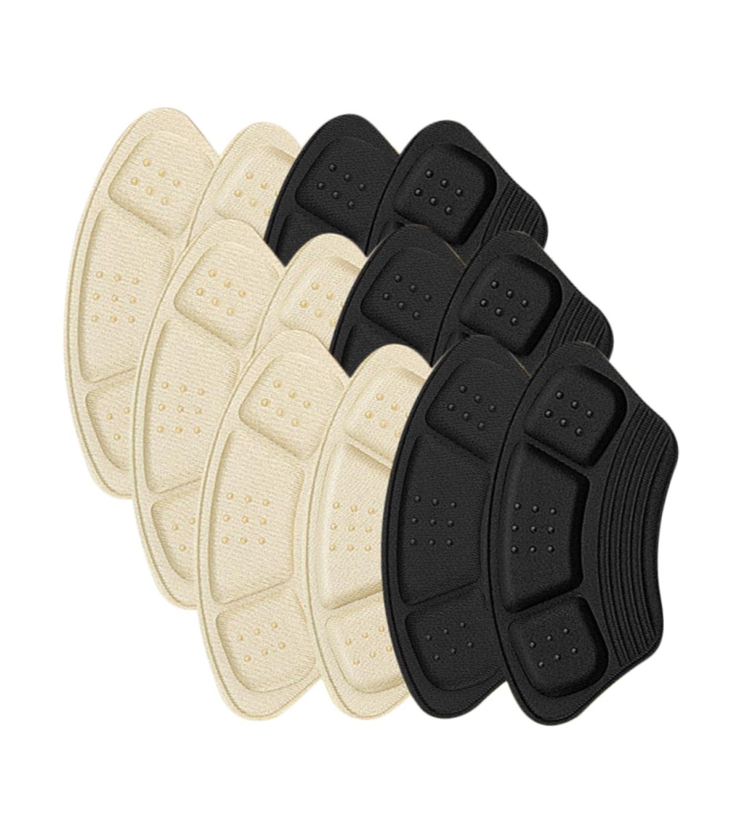 Buy 6 Pairs Non-Slip Heel Stickers | Wear-Resistant Heel Pads & Cushions for High Heels - Comfort & Grip for Back of Heel Shoes - Buy Online on GoSupps.com