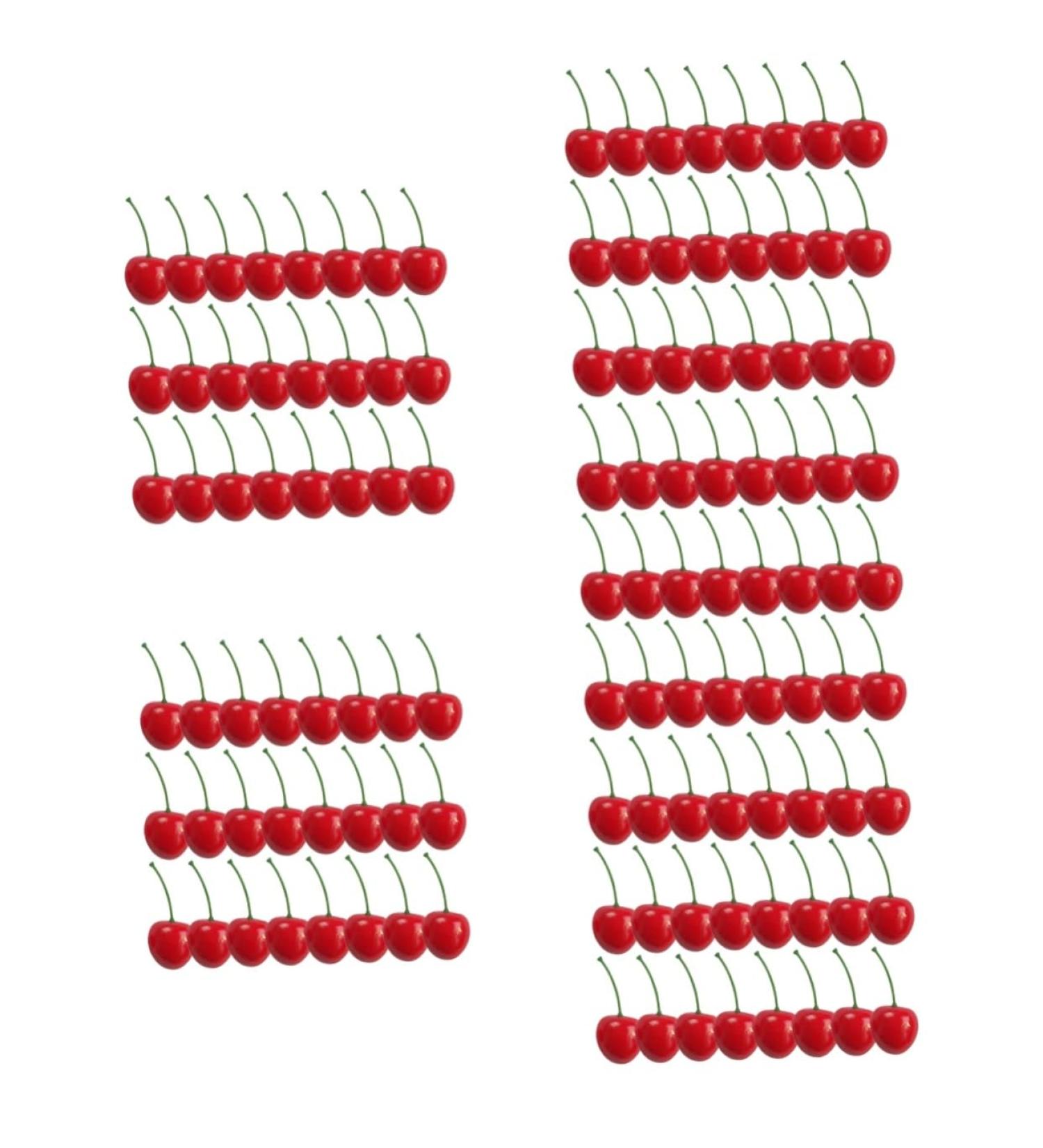 Cabilock 250 Pcs False Cherry Kids Toys Home Decor Fake Fruit Simulated Cherry Decor Fake Cherry Photo Prop for Decor Cherry Desktop Adornment Cherry Ornament Household Child Cherries Foam Redx5pcs 3x3cmx5pcs - Buy Online on GoSupps.com