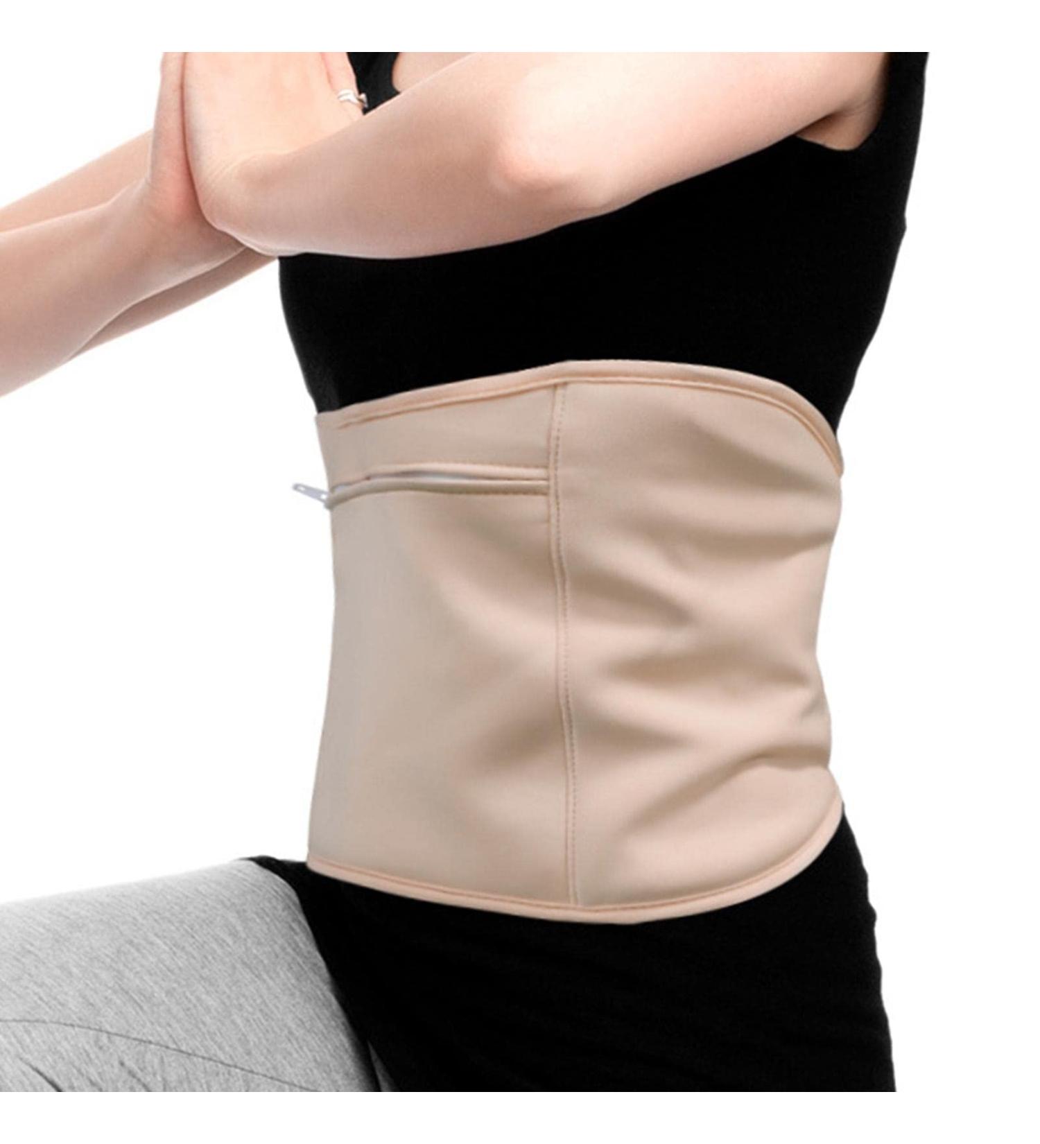 Organic Castor Oil Pack Wrap for Neck | Adjustable & Reusable | Anti-Oil Leak | Khaki | International Shipping - Buy Online on GoSupps.com