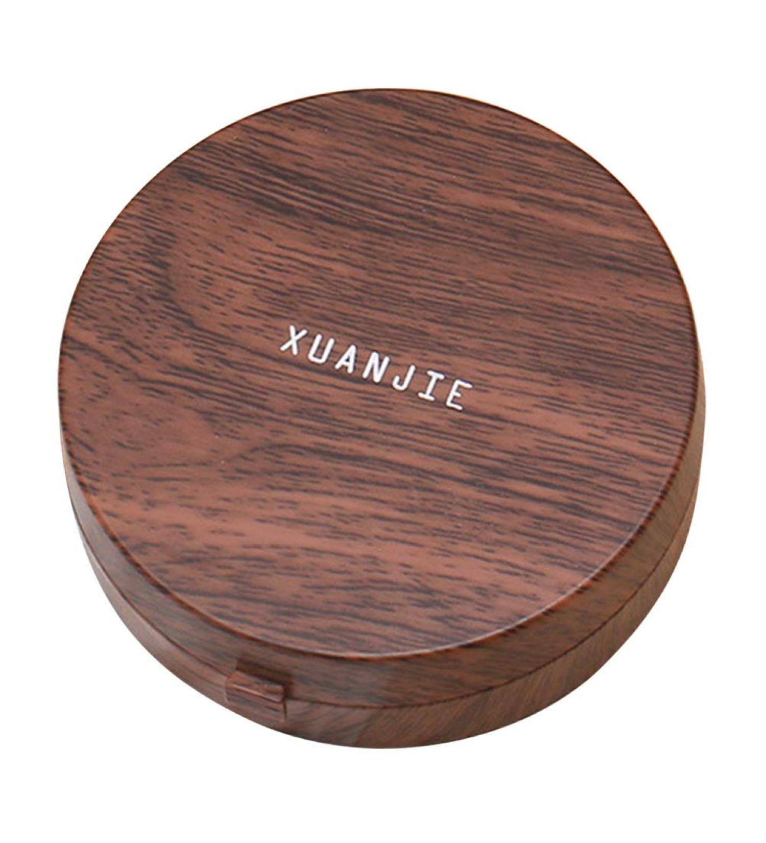 Heallily Wooden Lens Case Travel Kit - Contact Lens Holder & Soaking Storage Container - Buy Online on GoSupps.com
