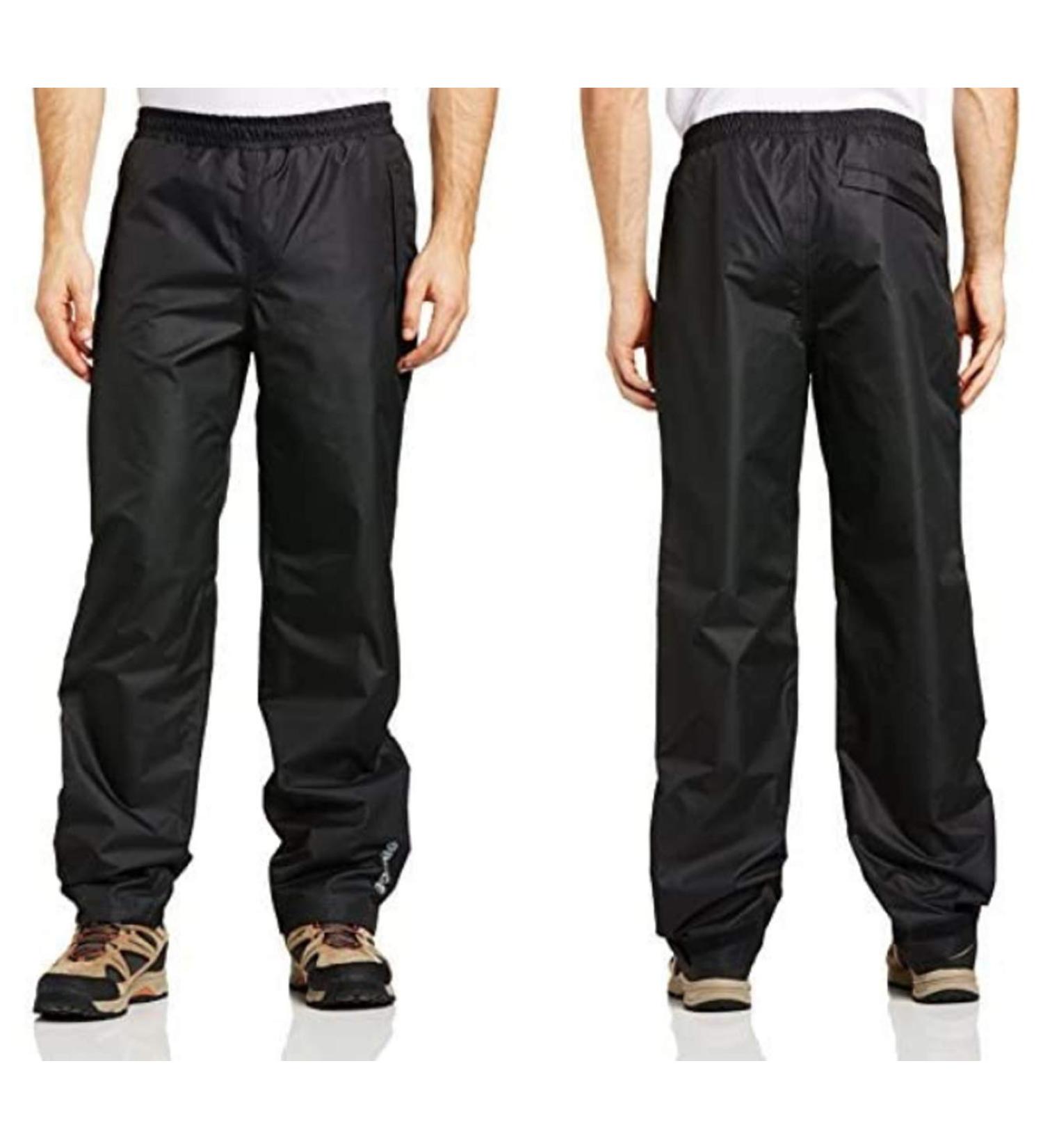 Pantz Men's Waterproof Rain Pants - Black XXL | Durable & Stylish Rain Gear - Buy Online on GoSupps.com
