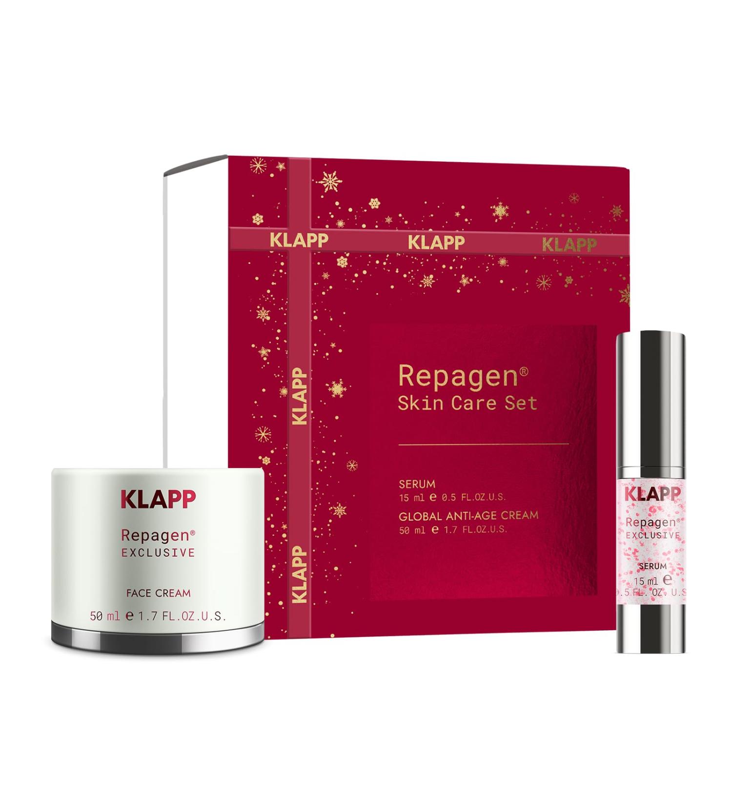 Repagen Exclusive Set: Global Cream and serum - Buy Online on GoSupps.com