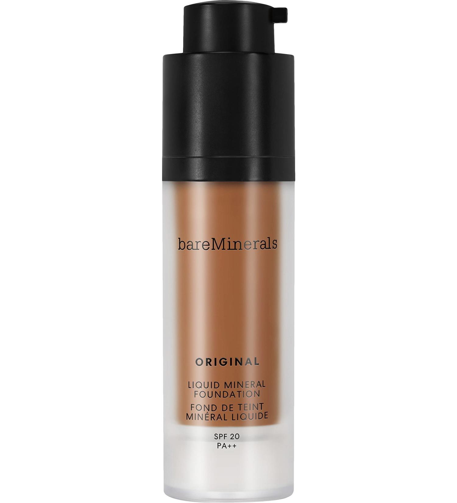 BAREMINERALS ORIGINAL LIQUID MINERAL FOUNDATION SPF 20 NO.25 GOLDEN DARK 30 ML No.25 Golden Dark 30 ml (1 pack)