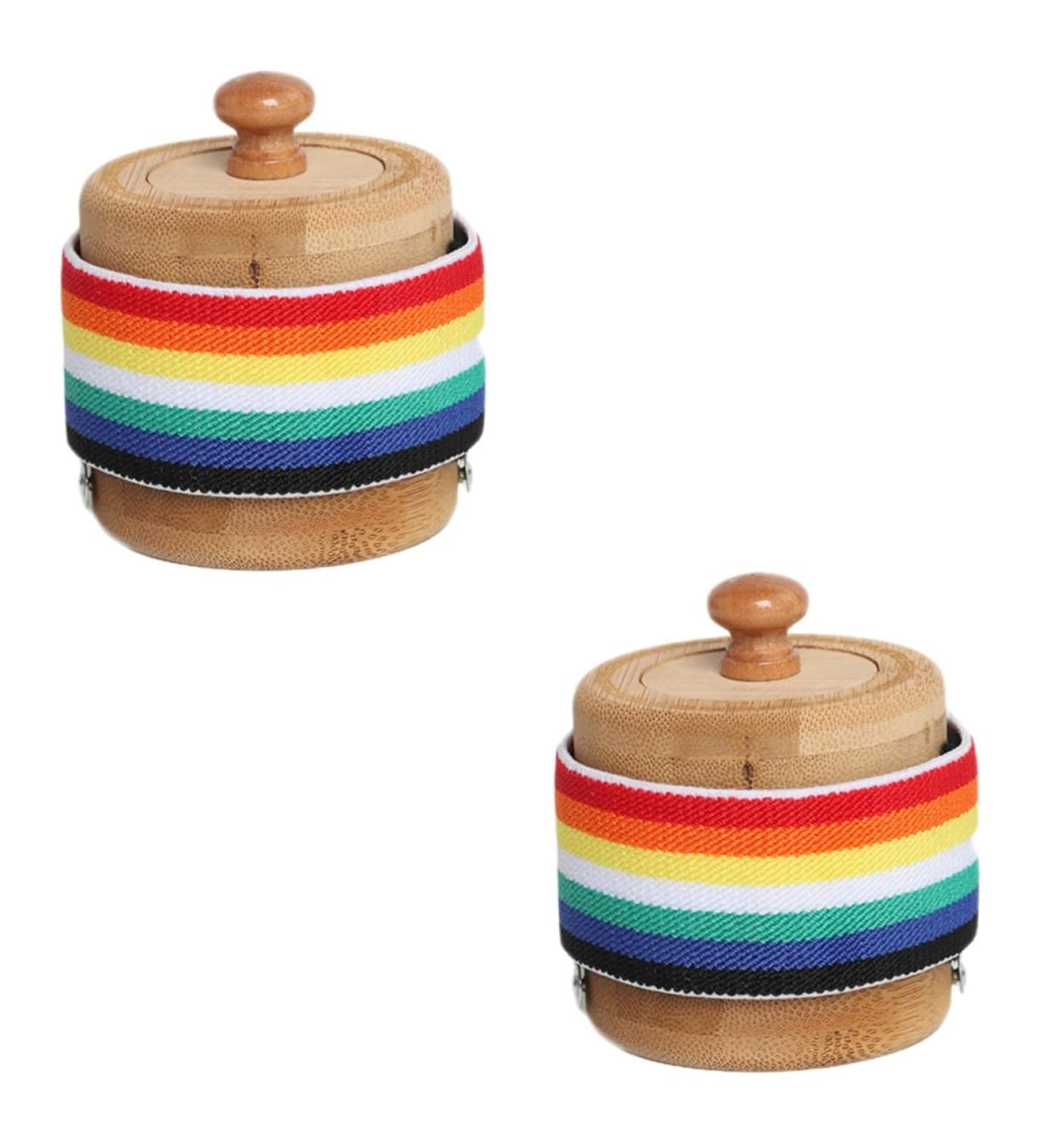 Ultechnovo 2 Series Moxibustion Box - Bamboo Foot Moxa Holder - 2 Color Options | 7x7cm Moxibustion Tool for Wellness - Buy Online on GoSupps.com