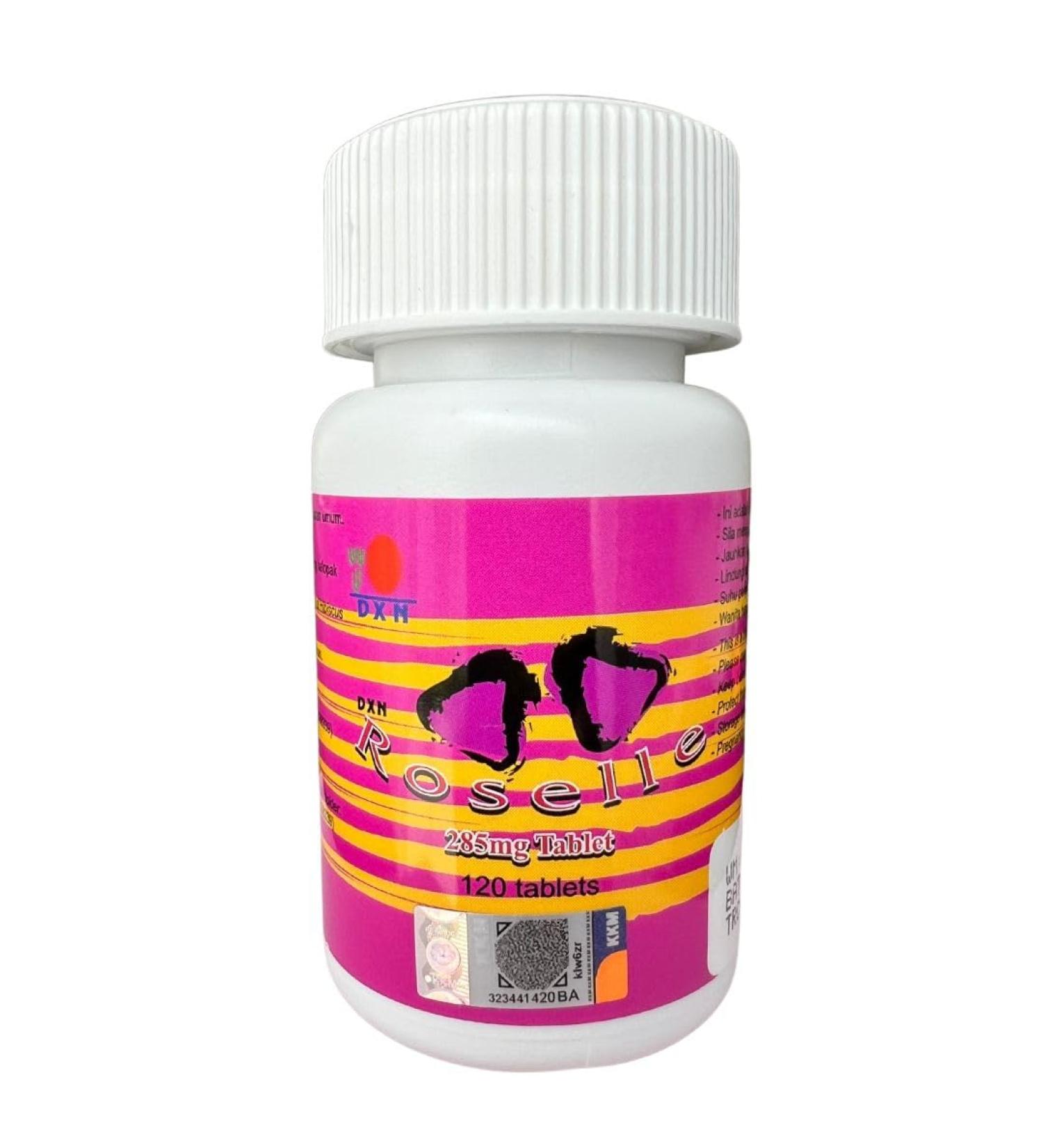 DXN Roselle Hibiscus Sabdariffa - 120 tablets 285mg