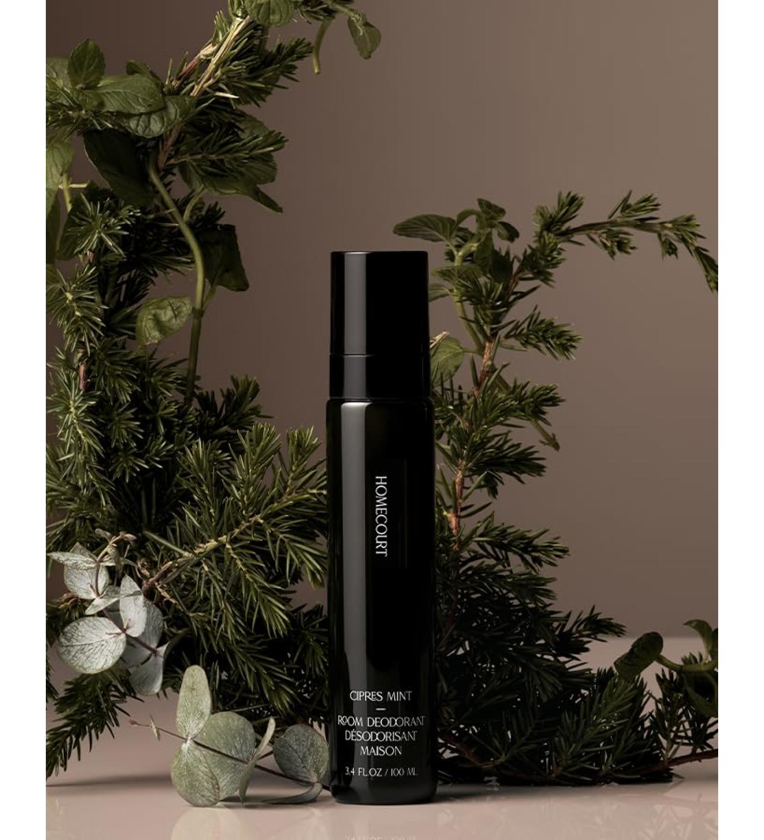 Homecourt Room Deodorant Natural Room Spray Fragrance of Spearmint & Cedarwood For Kitchen Bathroom & more Clean Formula Cipres Mint 3.4 oz - Buy Online on GoSupps.com