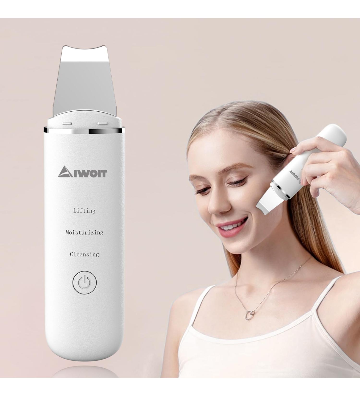 2024 Upgraded Scrubber for Skin Care | Blackhead Remover Face Spatula & Pore Cleaner Tools for Deep Cleansing - Buy Online on GoSupps.com