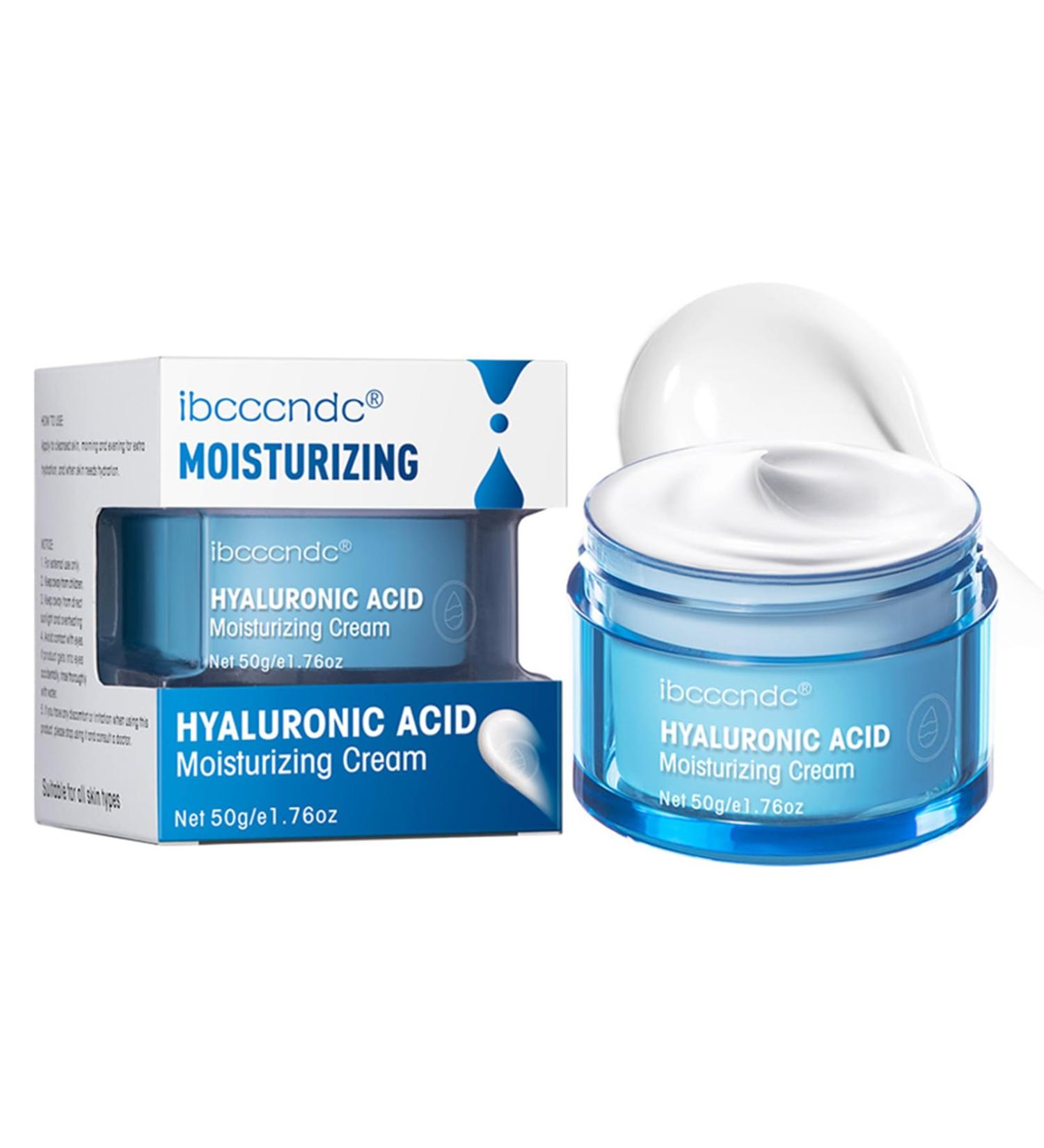 Hydro Boost Hyaluronic Acid Moisturizing Cream | Deep Hydration Face Moisturizer for Dry Skin | Lightweight Water Cream for Women - Buy Online on GoSupps.com