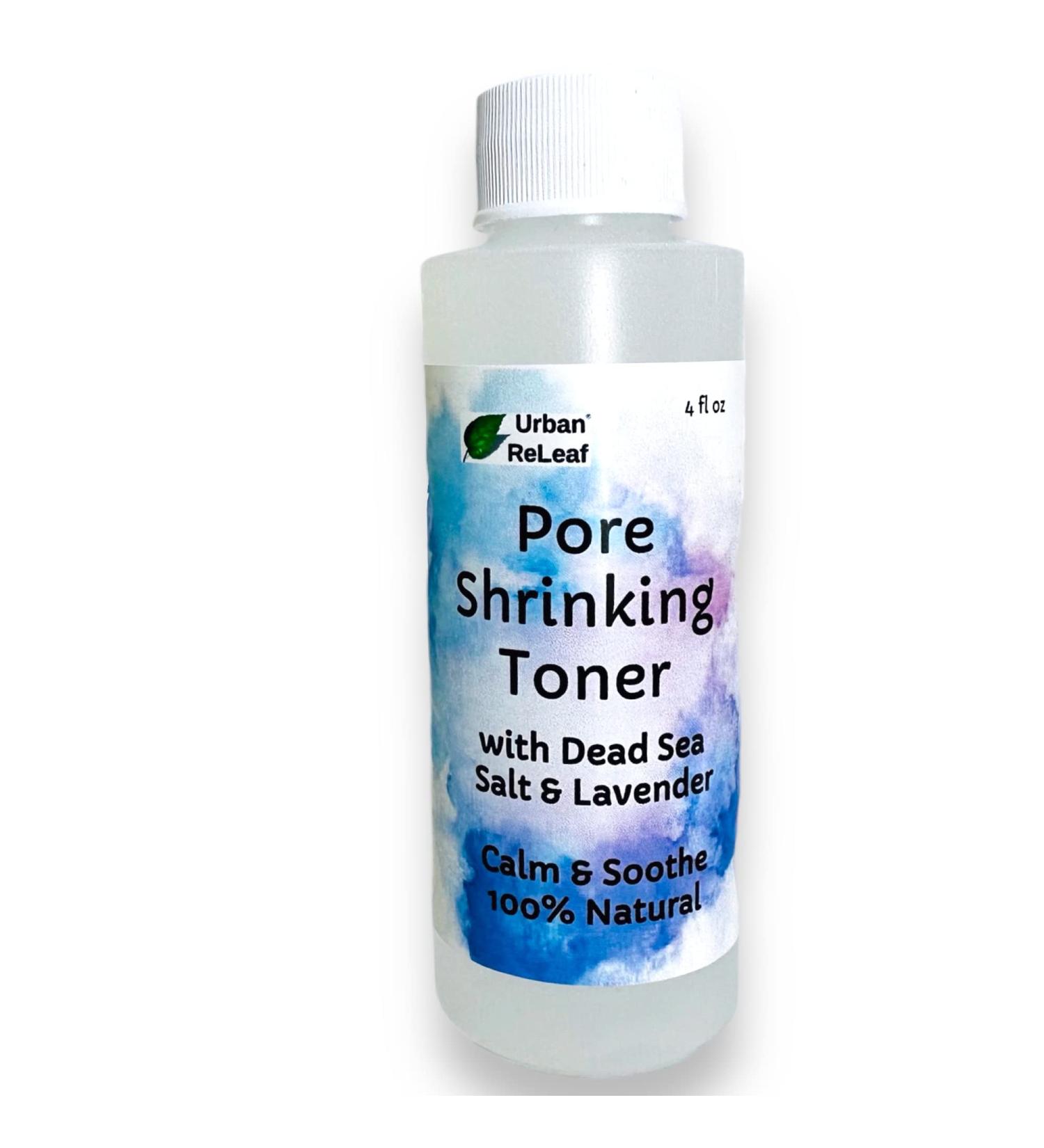 Urban ReLeaf Pore Shrinking Toner - 100% Natural Lavender & Dead Sea Salt for Smooth Tight Skin | Calm & Soothe Irritation | Shop Internationally - Buy Online on GoSupps.com