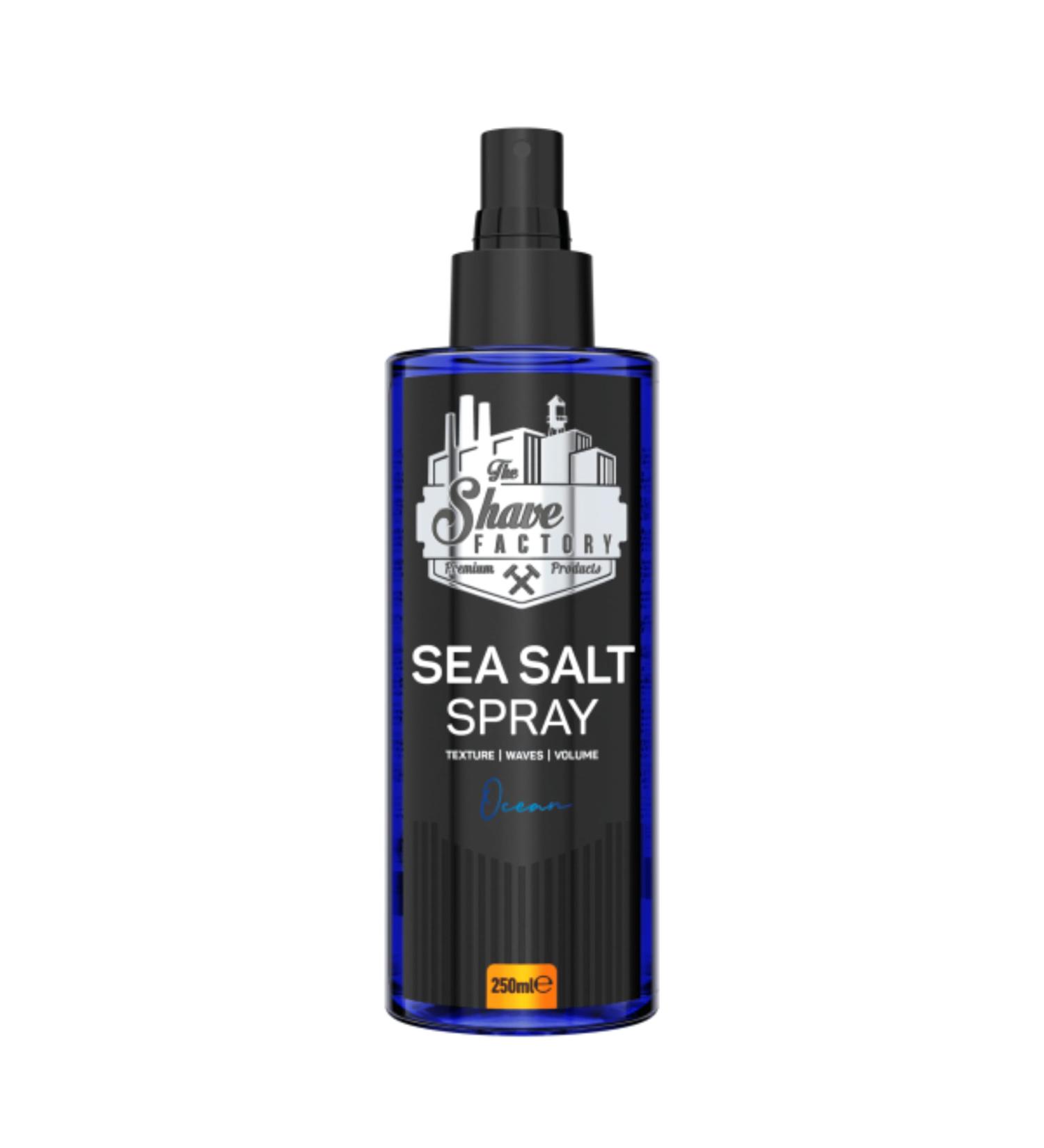 the shave factory Ocean - Sea Salt Spray Salt Water Spray Hair Salt Spray for Hair Volume Spray Texture Spray Hair (1 x 250 ml (8.45 Floz)) - Buy Online on GoSupps.com