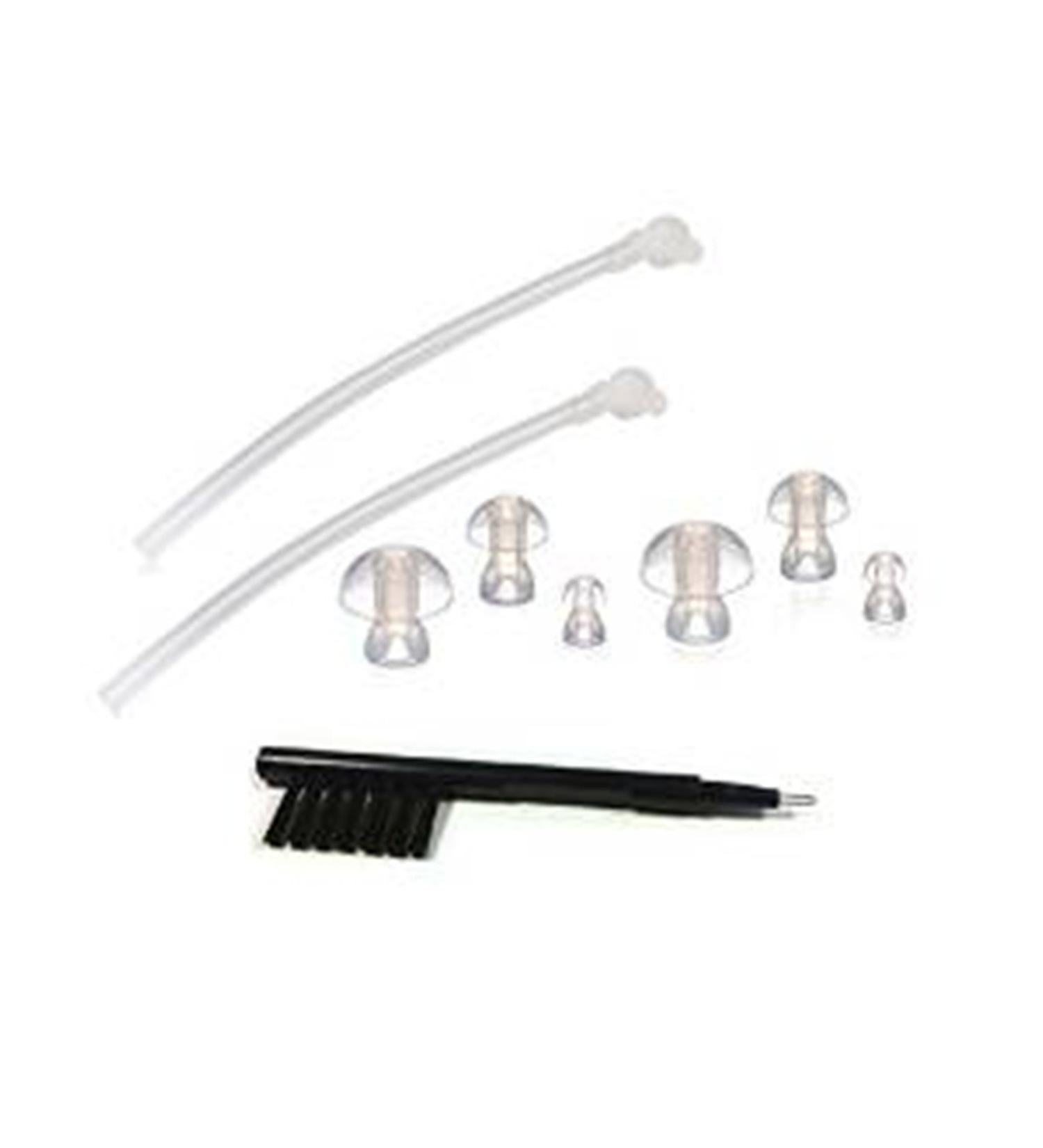 SGirl 2 x Sound Tubes + 6 x Ear Plugs/Pieces/Domes + 3in1 Hearing Aids Cleaning Tool - Buy Online on GoSupps.com