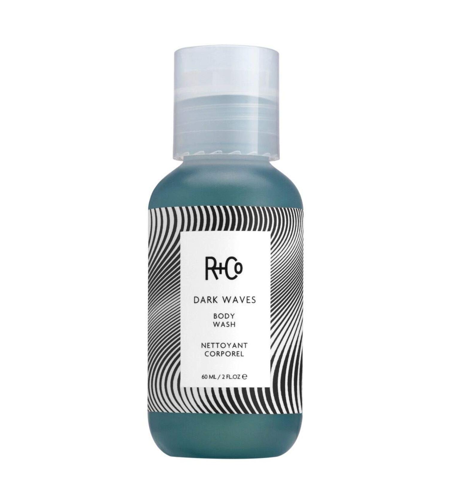 R+Co Dark Waves Body Wash - 2 Fl Oz | Nourish & Refresh | International Shipping - Buy Online on GoSupps.com