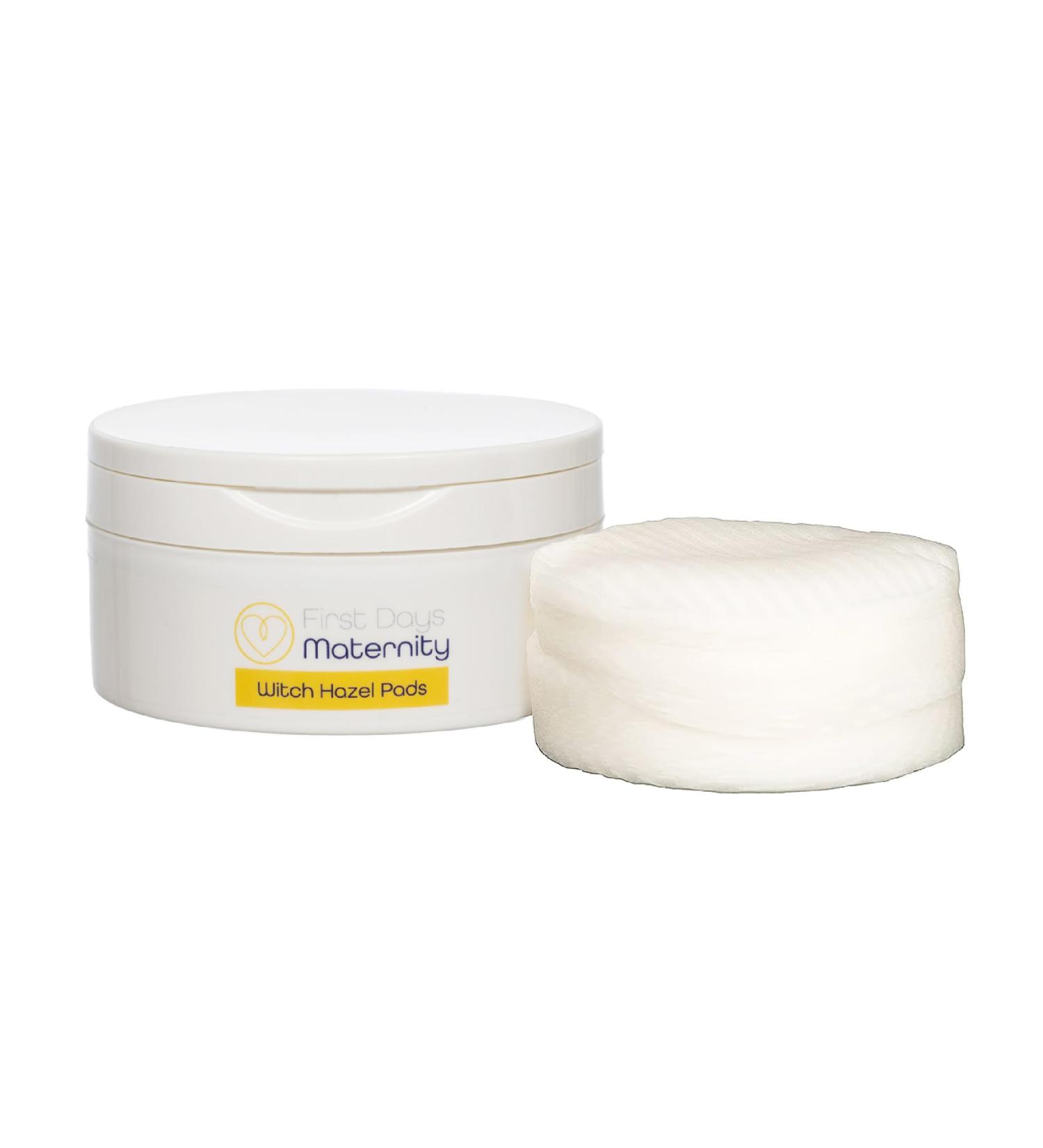First Days Maternity Witch Hazel Cotton Pads - 40 Round Pads, 8 cm Diameter, 120 gsm Thickness - Buy Online on GoSupps.com