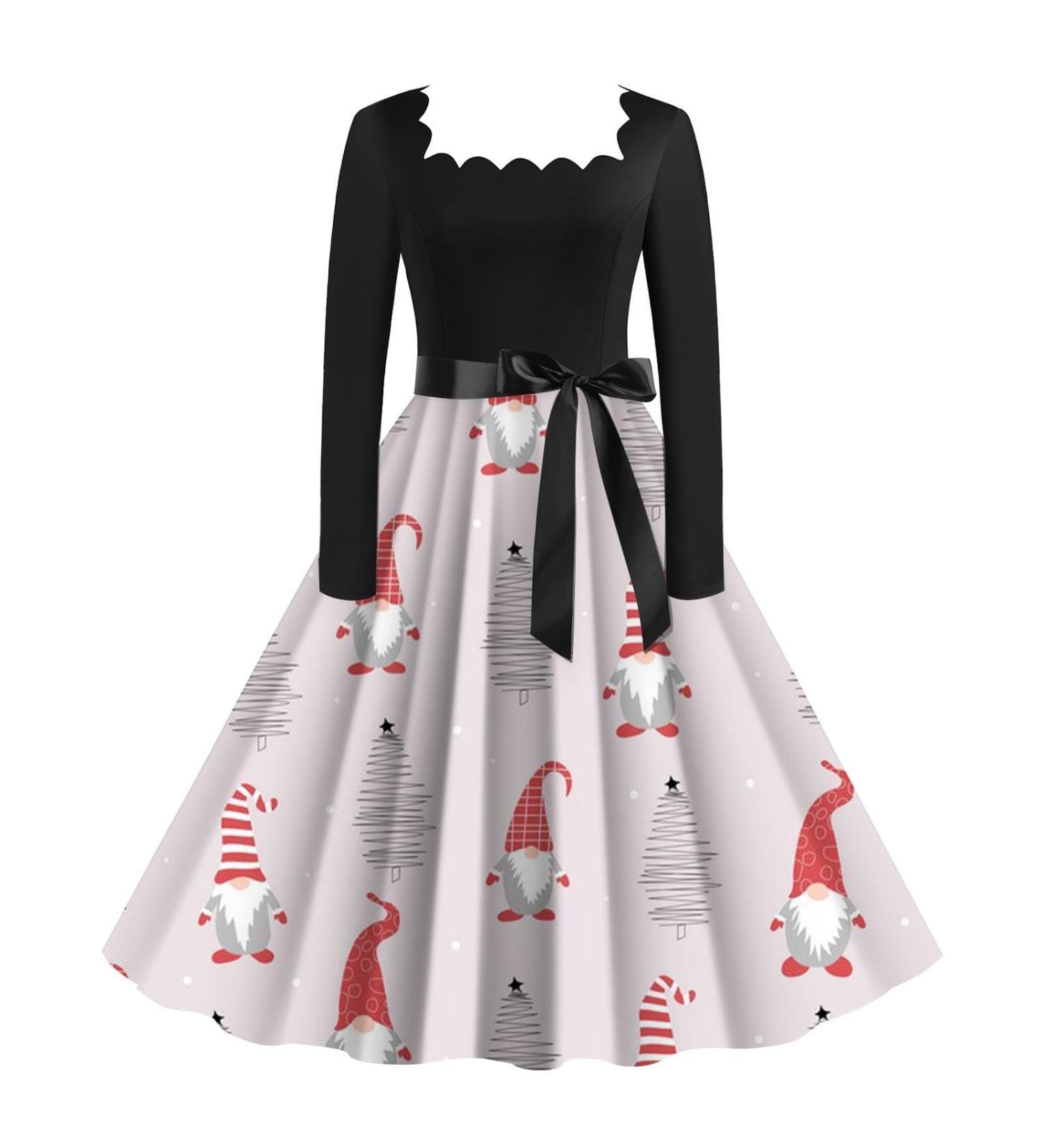 Buy Hanxiulin Christmas Dress Sweatshirt Hoodie for Women | XXL Pink Casual Long-Sleeved Blouse for Autumn Winter - Buy Online on GoSupps.com