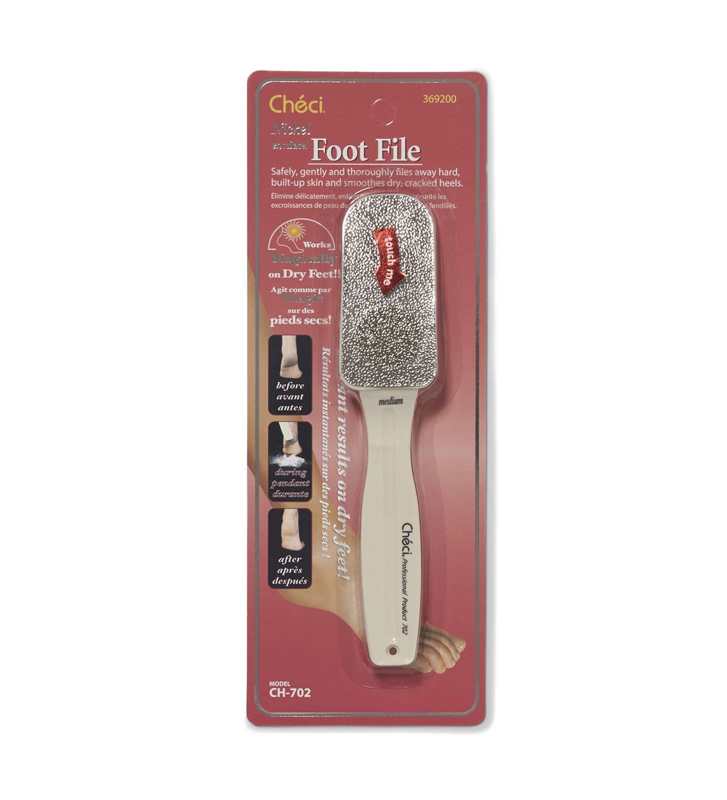Checi Beige Foot File Medium CH-702CI