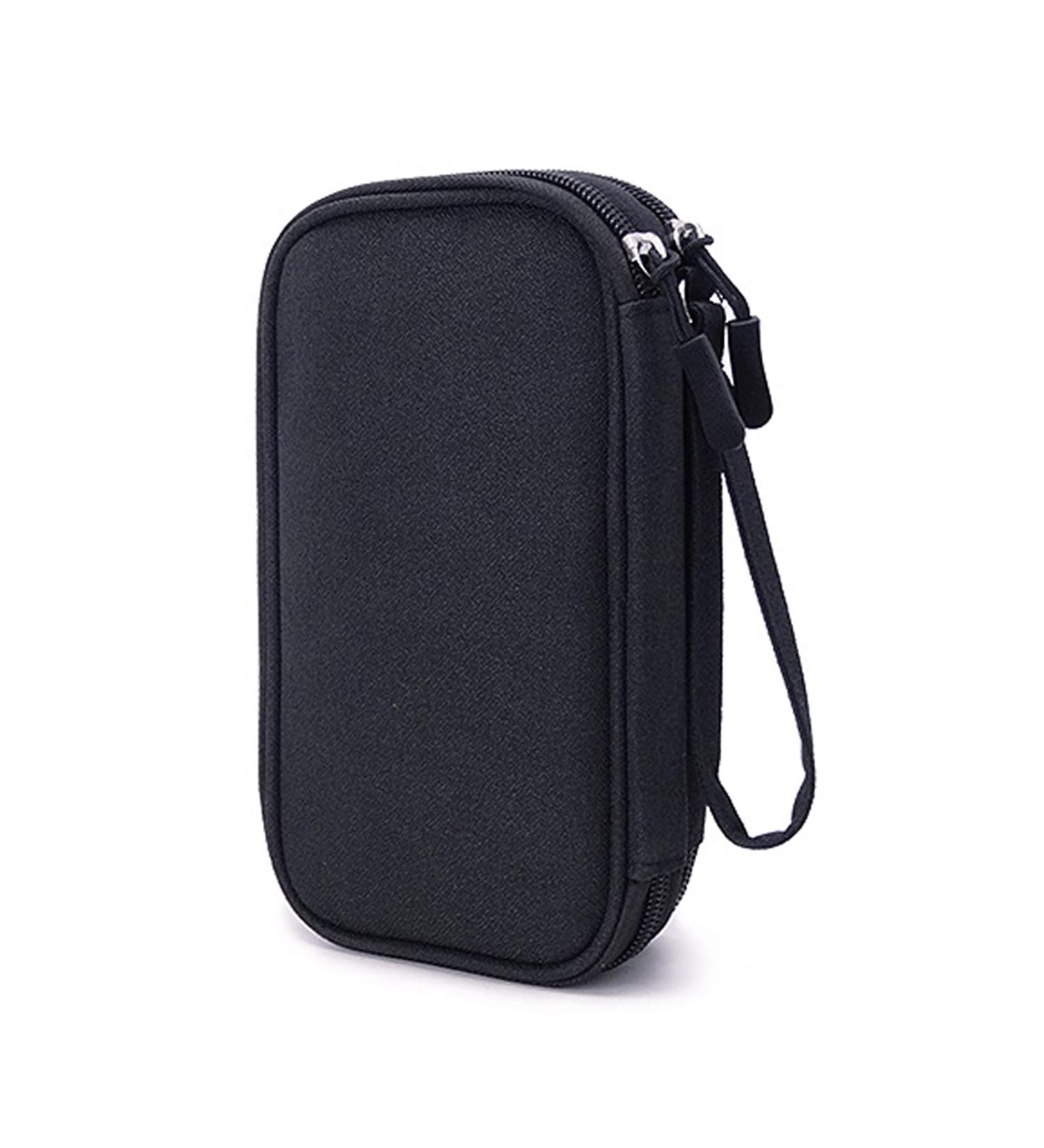 WiDEORnate Diabetes Travel Storage Bag - Carrying Case for Insulin Pens, Glucose Meter, and Supplies (Black) - Buy Online on GoSupps.com