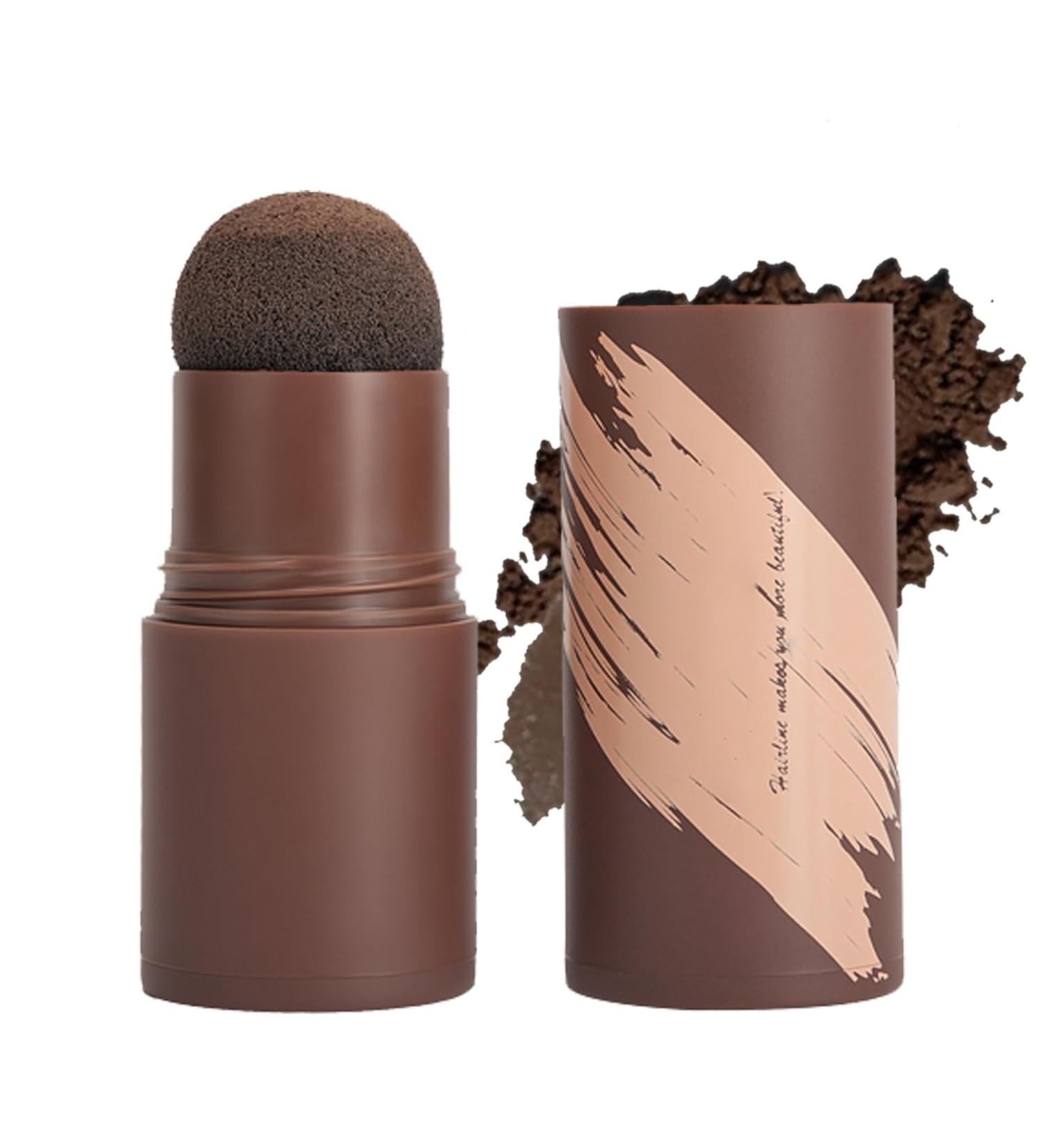 Hair Powder - Root Touch Up Stick - Hairline Shading Powder - Instantly Cover up Grey Root Thicken Full Coverage - Waterproof Longlasting Natural Colour - Modify Shadow Looking Temporary Conceal BROWN - Buy Online on GoSupps.com