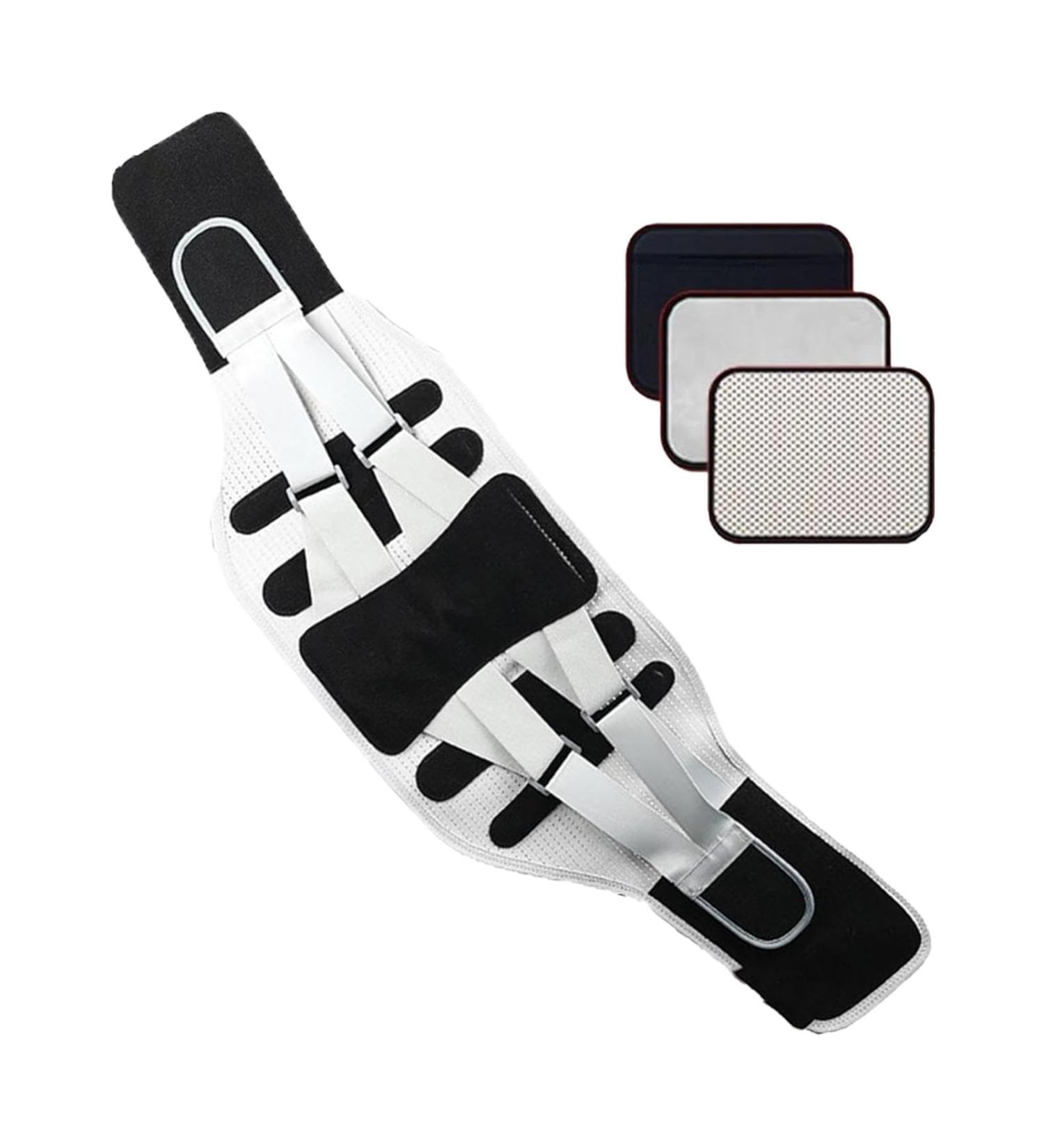 Lower Back Brace | Back Protective Brace for Men Back Reliever Spinal Belt for Men Women Lower Back Brace Waist Support Belt for Gym Fitness Black F - Buy Online on GoSupps.com