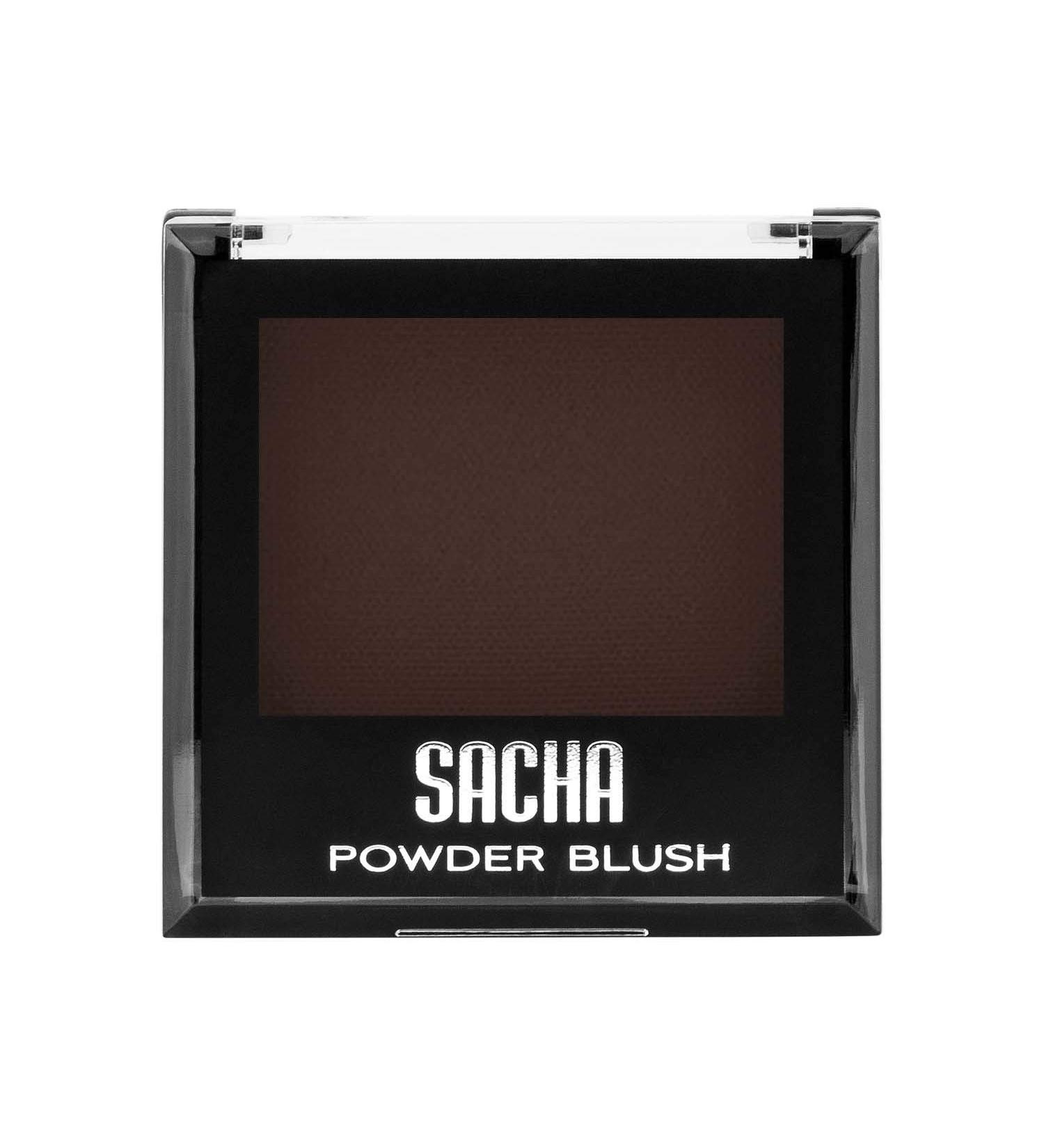 Blush by Sacha Cosmetics  Best Highlighter Makeup Blusher to Sculpt Face & Highlight Cheeks  14 shades  0.27 oz  Matte Brown