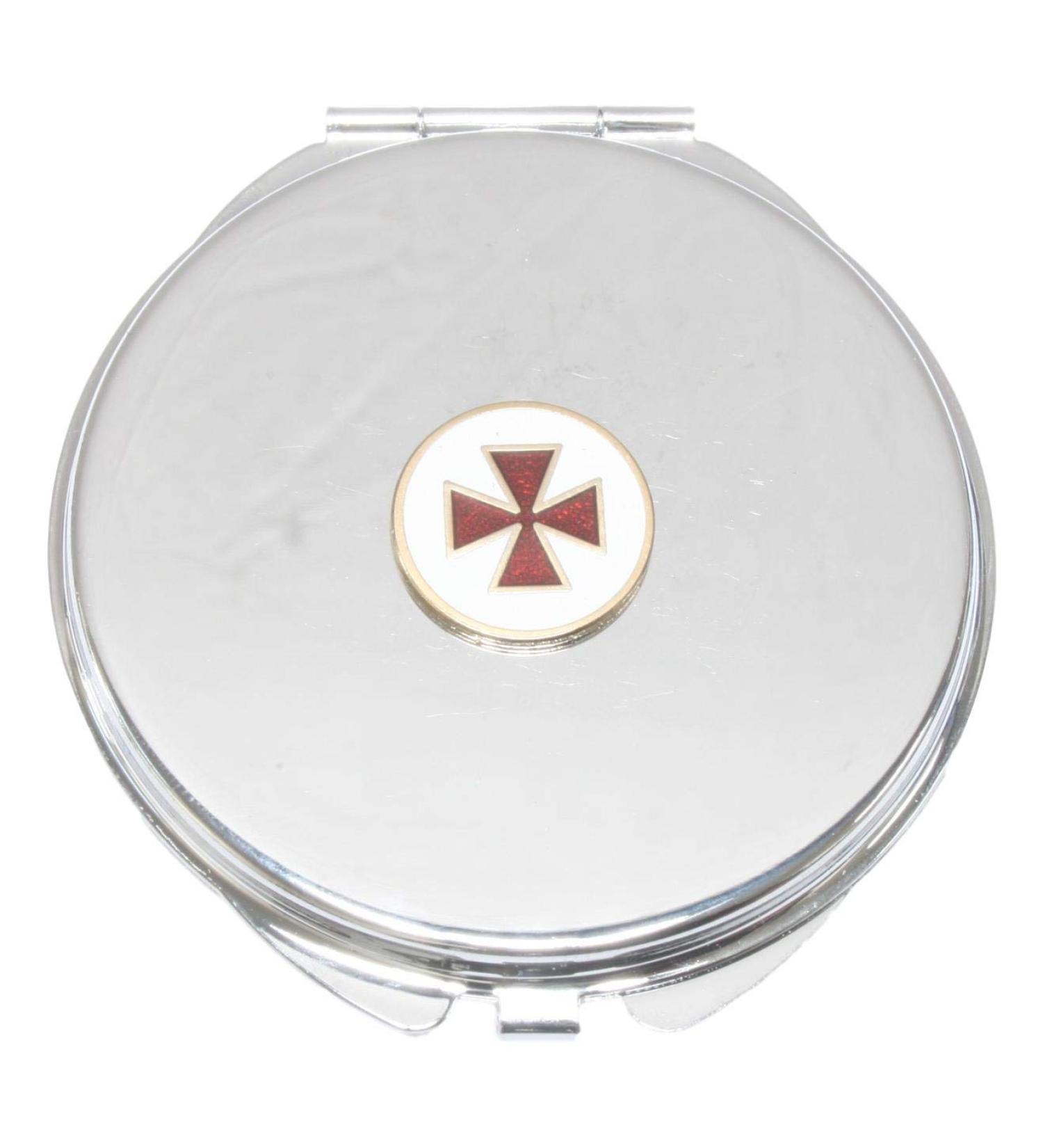 Masonic Preceptory Compact Mirror Handbag Gift With Free Engraving 236 - Buy Online on GoSupps.com