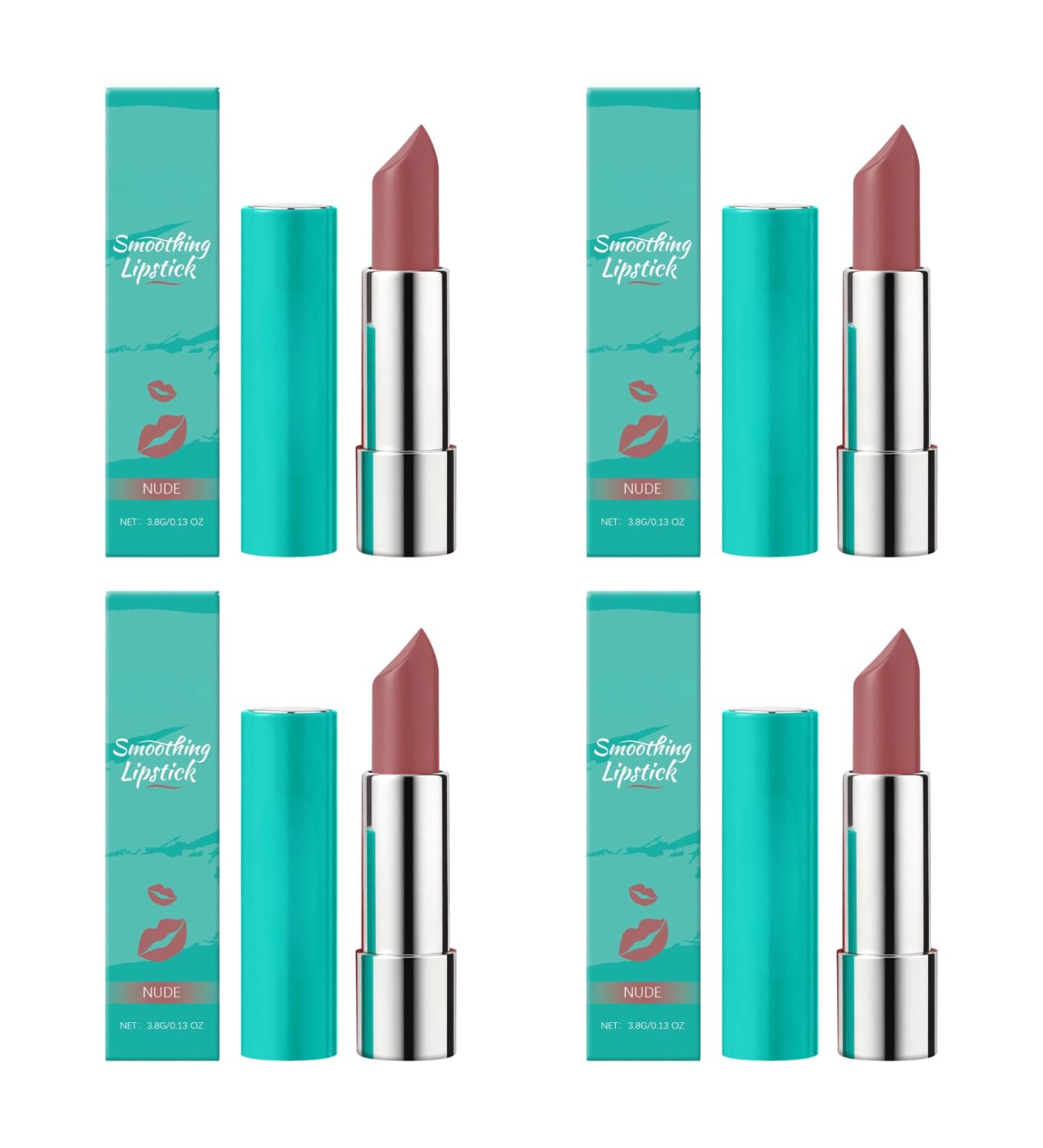  Nuvilo Nude mineral oil and beeswax - moisturizing for soft smooth and well-groomed lips (4 pcs) - Buy Online on GoSupps.com