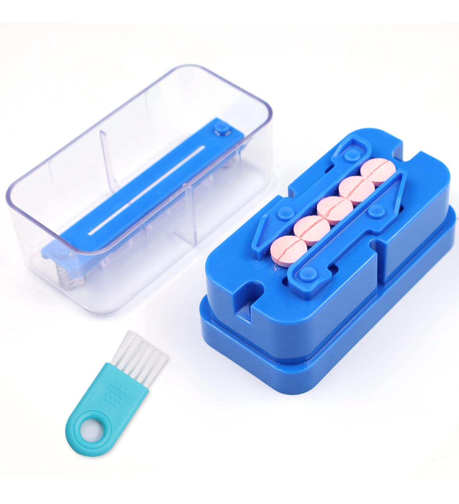 Abnaok Pill Cutter - Split and Quarter Multiple Big/Small Pills with Ease - Buy Online on GoSupps.com