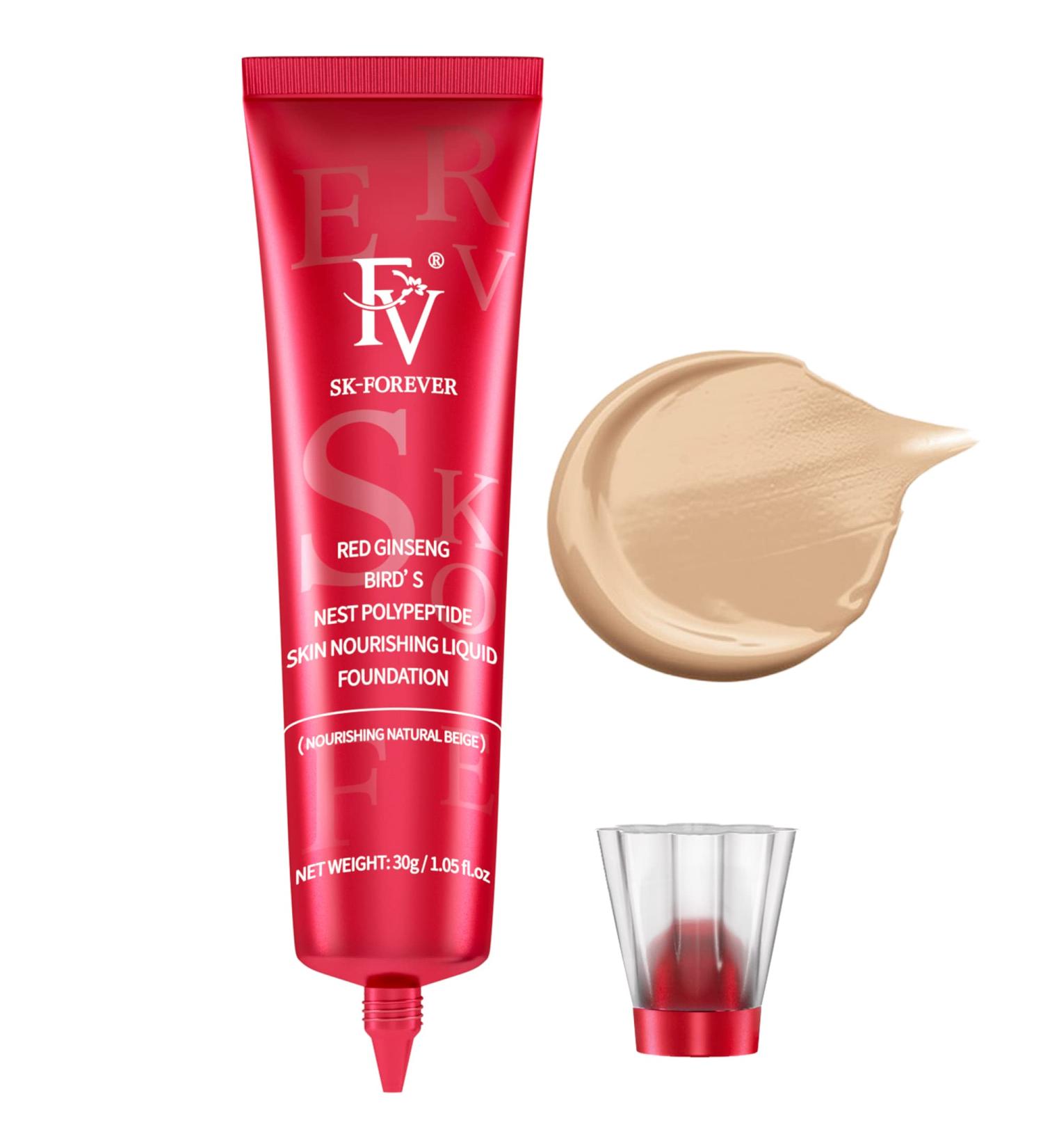 FV FV Foundation Waterproof & Long-Lasting Matte Finish and Medium Coverage Oily Skin/Normal 30 g Natural Beige - Buy Online on GoSupps.com