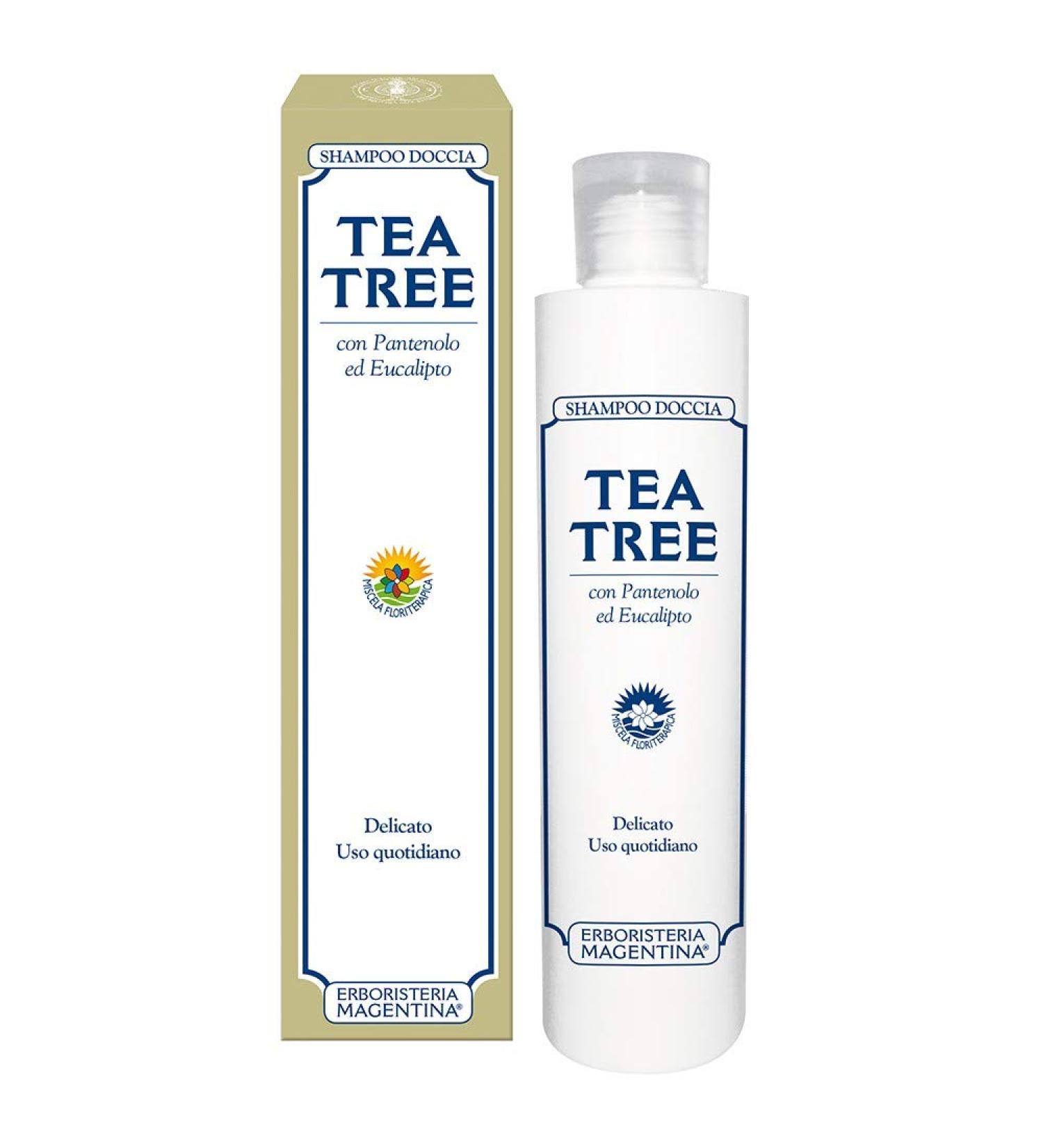 Erboristeria Magentina Tea Tree Shampoo Doccia 200 ml