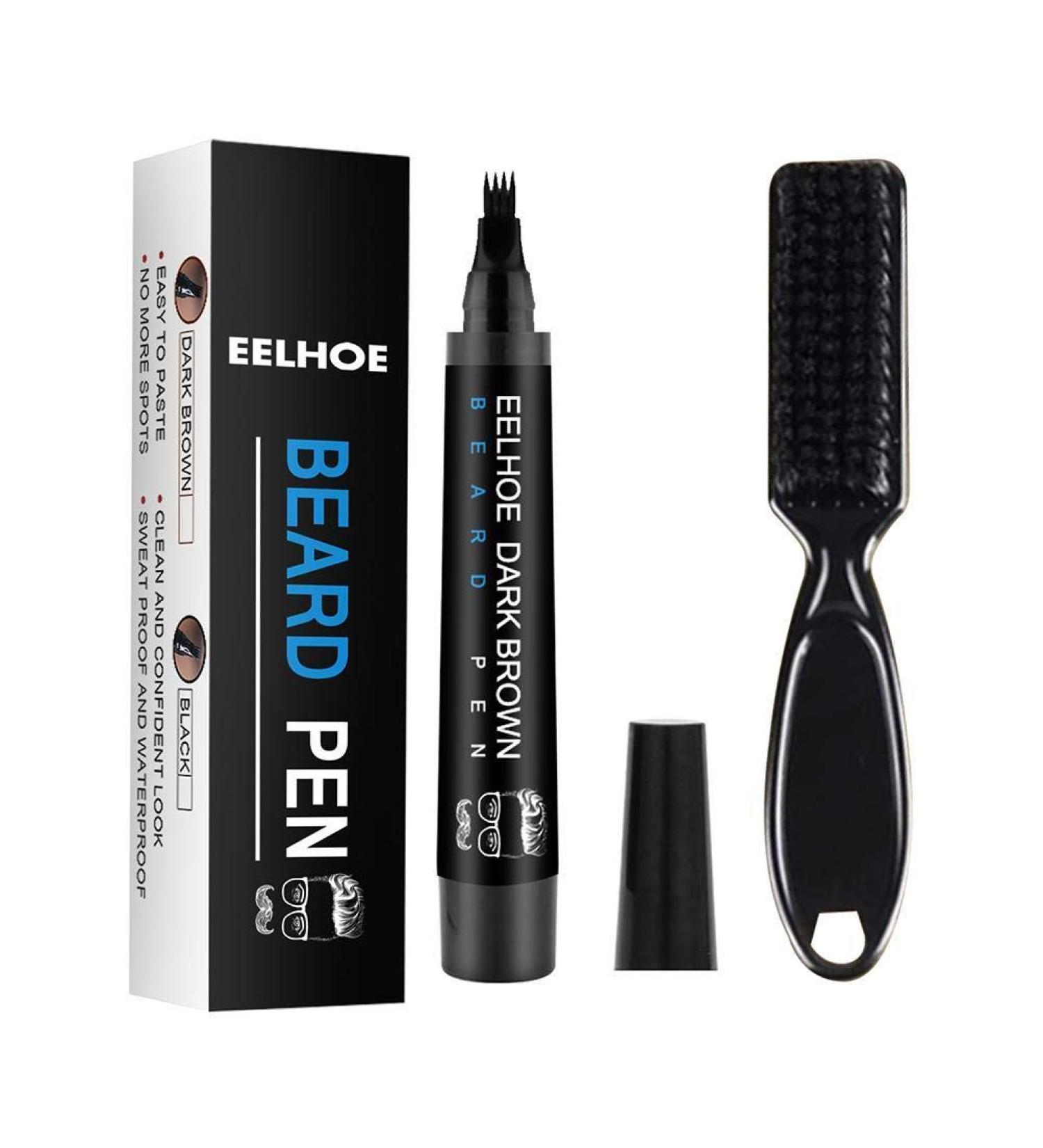 Buy Nevay Bart Fill Pencil Set - Waterproof Deluxe Beard & Mustache Coloring Tools | Realistic Contouring Brushes for Men - Buy Online on GoSupps.com
