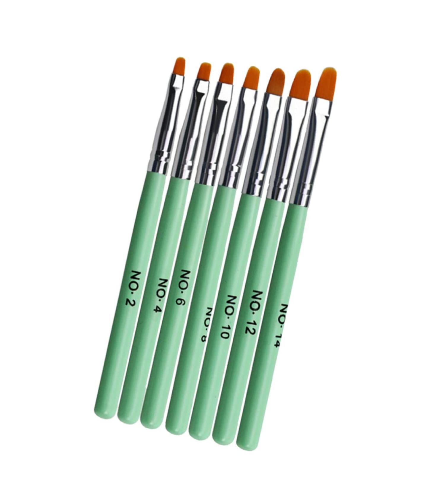 Healeved 1 Set Nail Decoration Wood Nail Art Tools Colored Painting Brush Nails Pinceles Para U as Acrilicas Nail Dip Kits Gel Nail Applicator Nail Dotting Pen Acrylic Nail Brush Bamboo - Buy Online on GoSupps.com