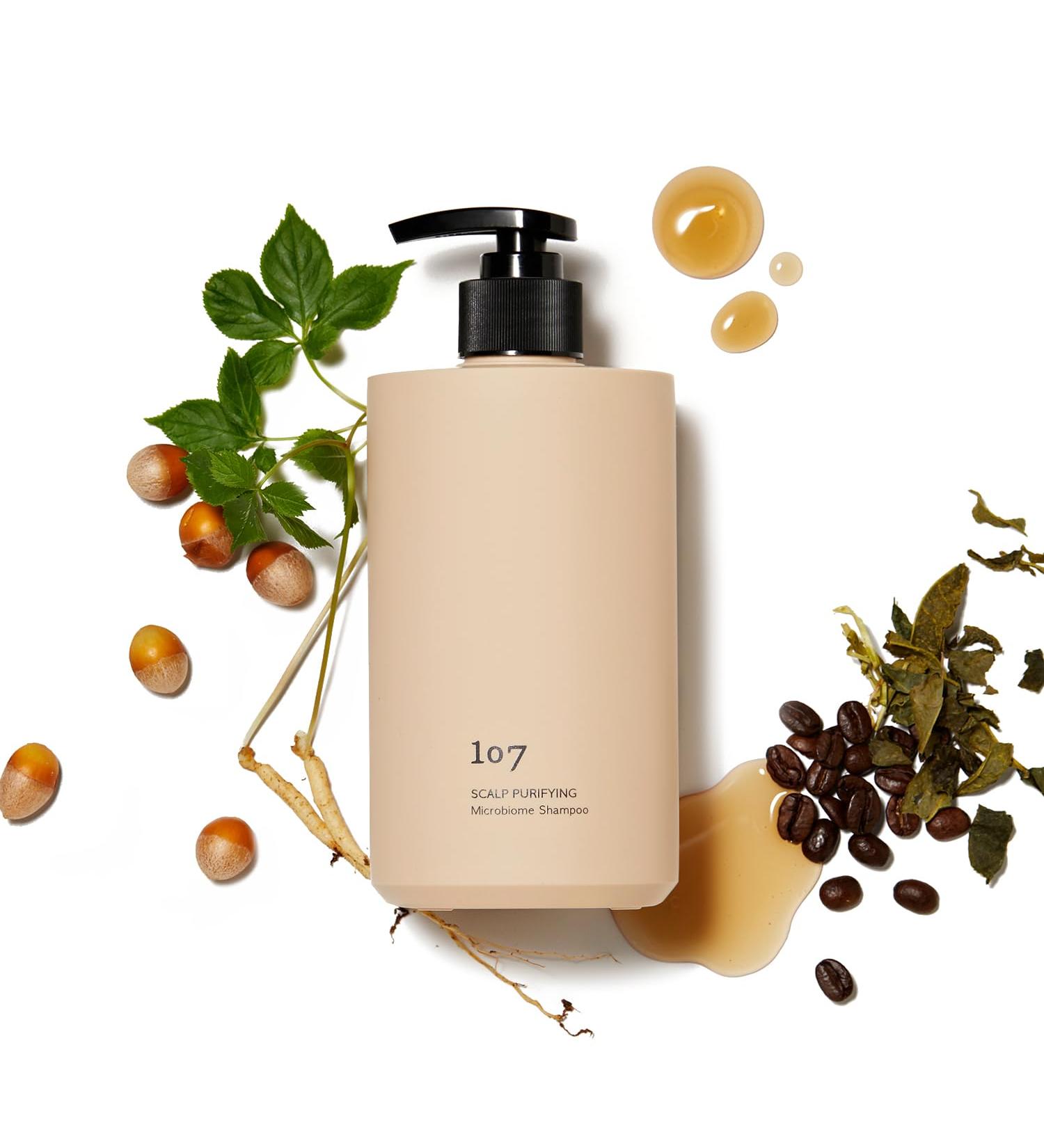 107 Purifying Microbiome Shampoo | Vinegar Cleanser for Dry Hair & Scalp | Deep Clean Refresh & Strengthen All Hair Types - International Shipping - Buy Online on GoSupps.com