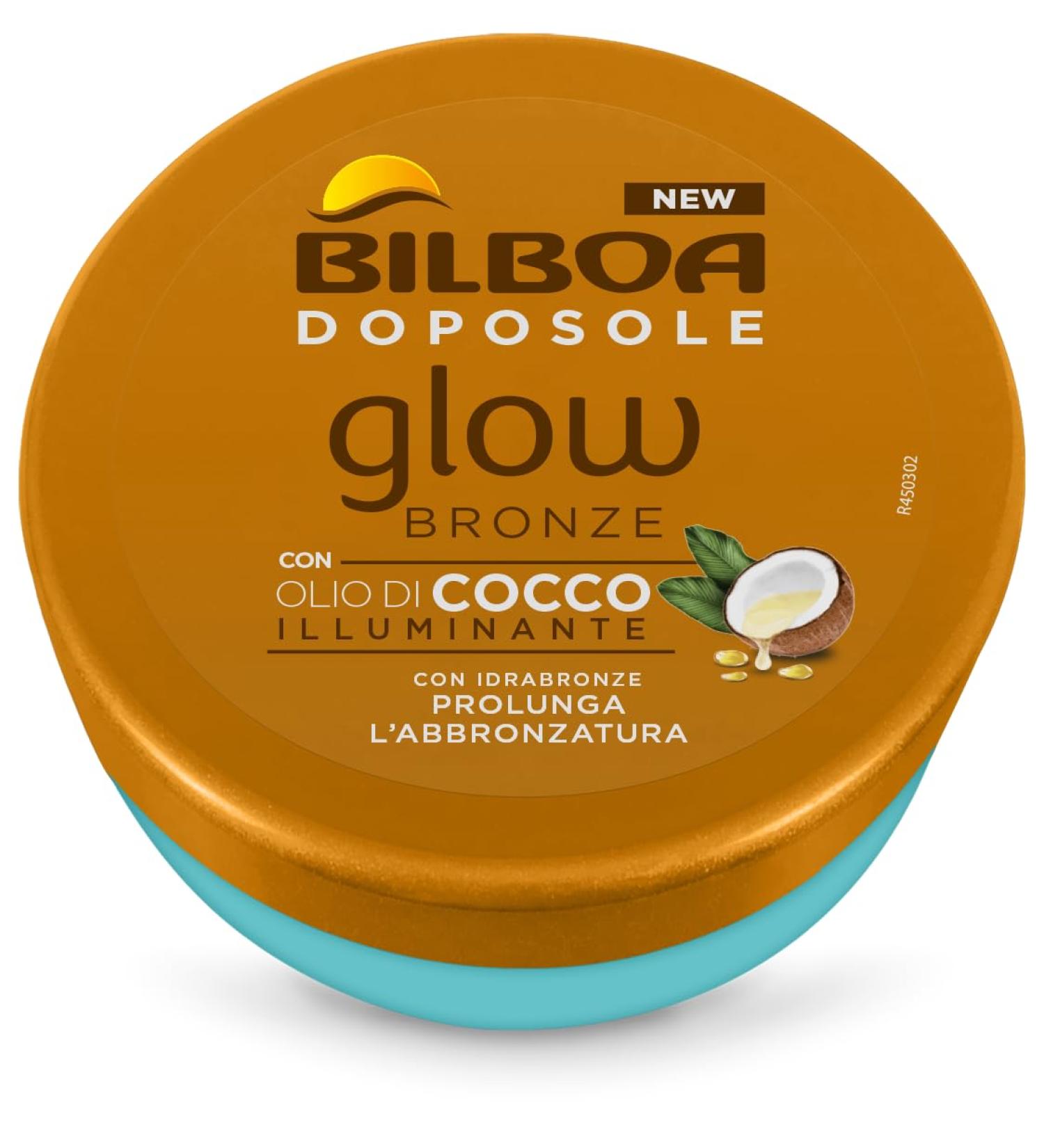 Bilboa after sun intensive bronze after -sun with almond oil moisturizing and nourishing extends browning and care dermatologically tested 250 ml