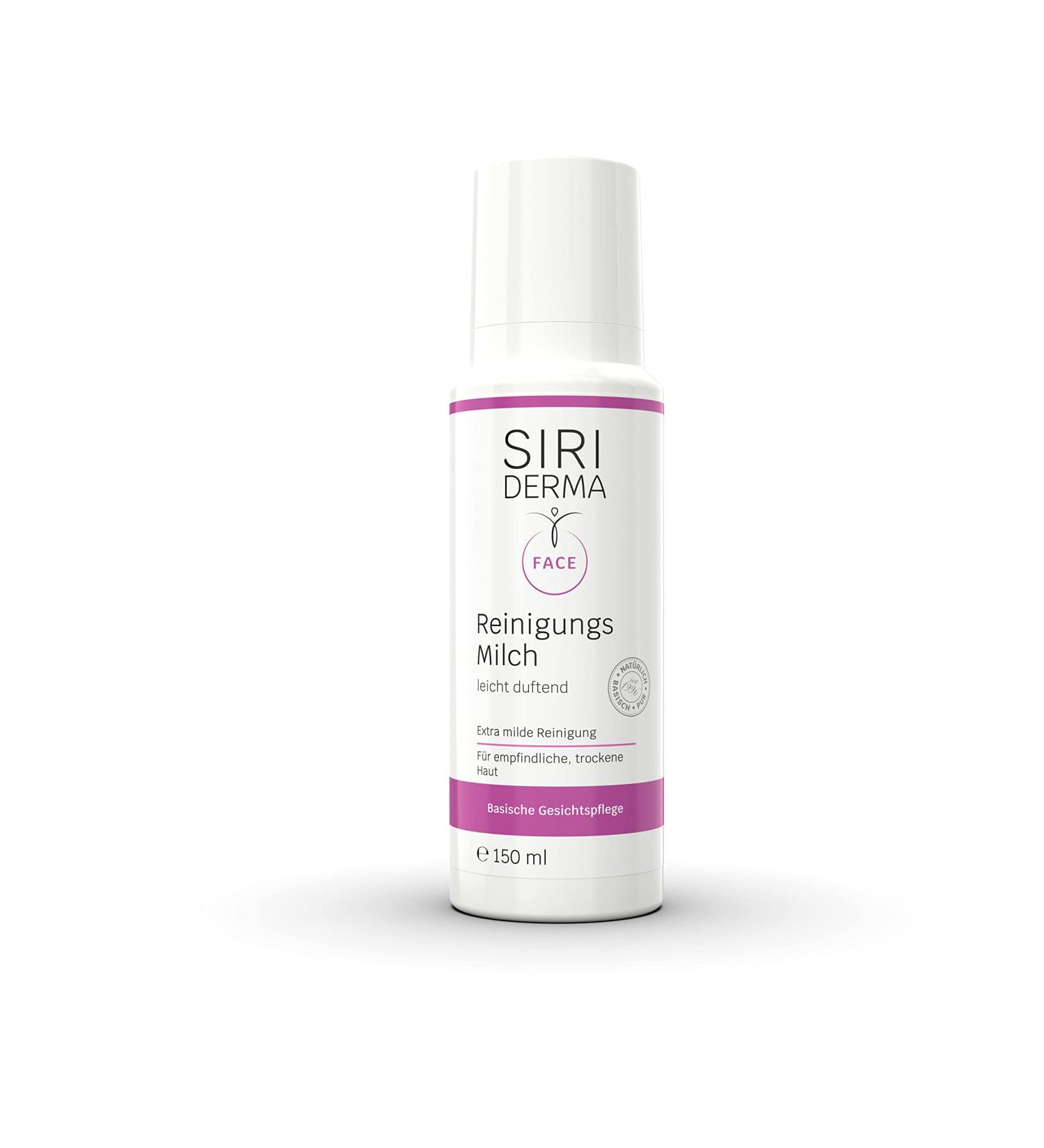 SIRIDERMA Basic Cleansing Milk | lightly scented | 150 ml | Vegan | Cleansing for dry and sensitive skin