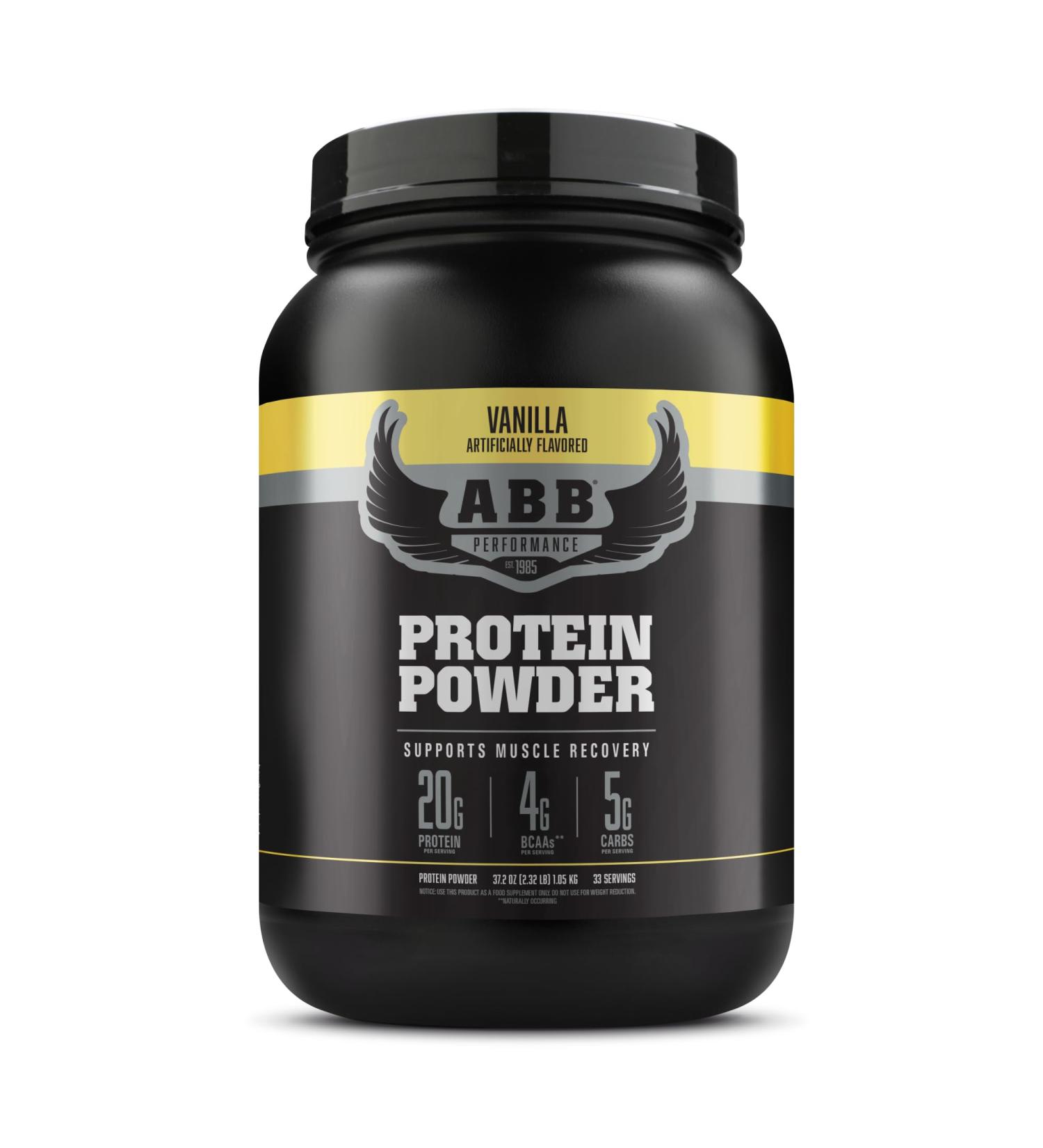 American Body Building (ABB) Pure Pro Protein Powder Vanilla 33 Servings - Buy Online on GoSupps.com