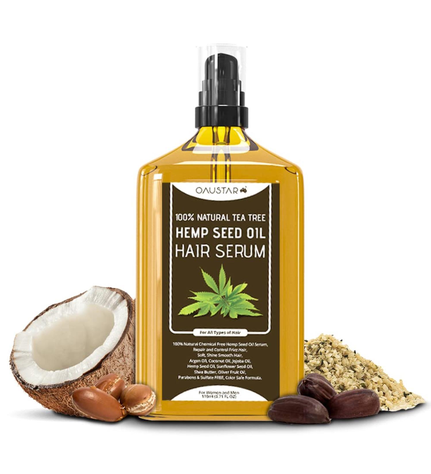 Natural Hair Serum - Repair Split Ends Strengthen Density Anti-Frizz & Scalp Treatment (110ml) - Shop Worldwide - Buy Online on GoSupps.com