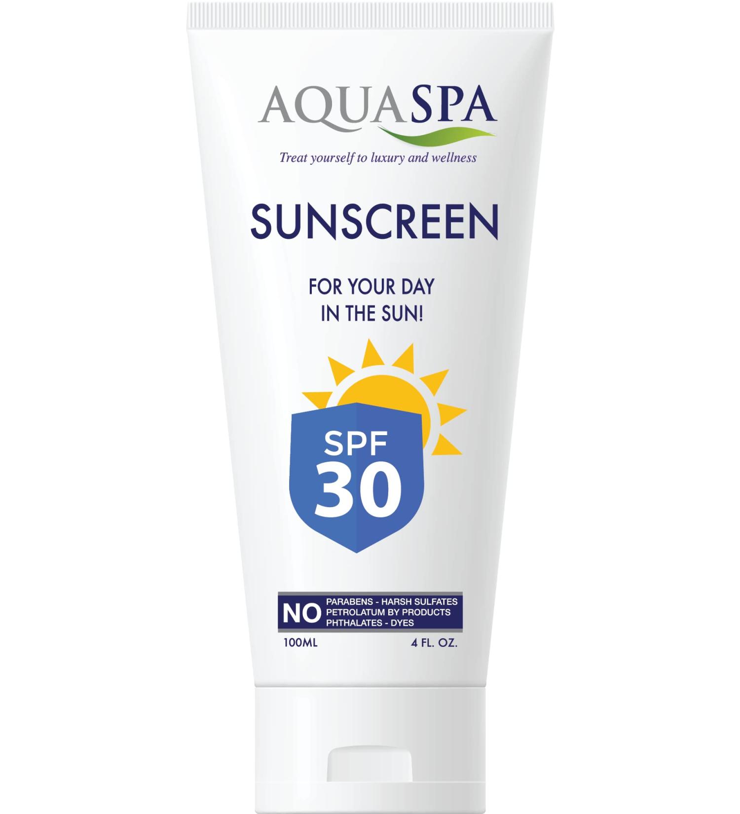 Buy Sunscreen SPF 30 - Broad Spectrum Protection for All Skin Types | International Shipping Available - Buy Online on GoSupps.com