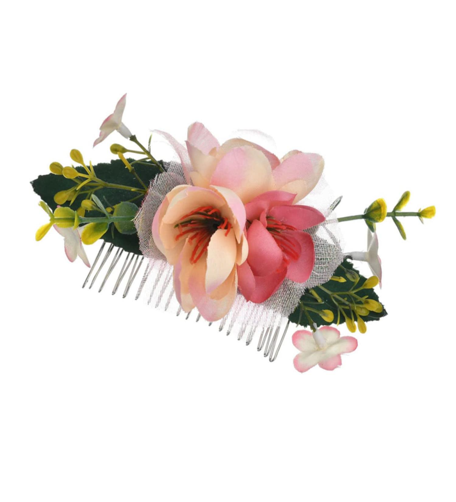 Angoily 1pc Bridal Headpiece Bridal Hair Comb Wedding Crown Wedding Hair Comb Wedding Hair Decoration Comb for Bridal Hair Pin Tiara Hair Fork The Flowers Bride Hair Accessories - Buy Online on GoSupps.com