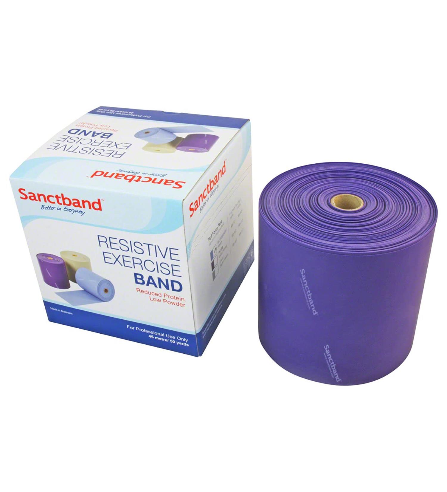 Buy Extra Heavy Resistive Band 50 Yard / 46 Meter Plum Roll | Best eCommerce Deals & International Shipping - Buy Online on GoSupps.com