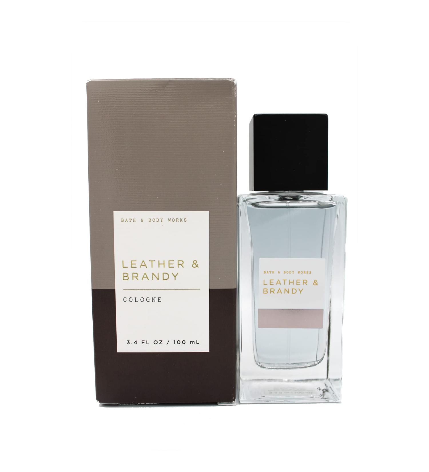 BBW - Bath and Body - Leather & Brandy Men's Collection Cologne 3.4fl oz / 180ml (Pack of 1)