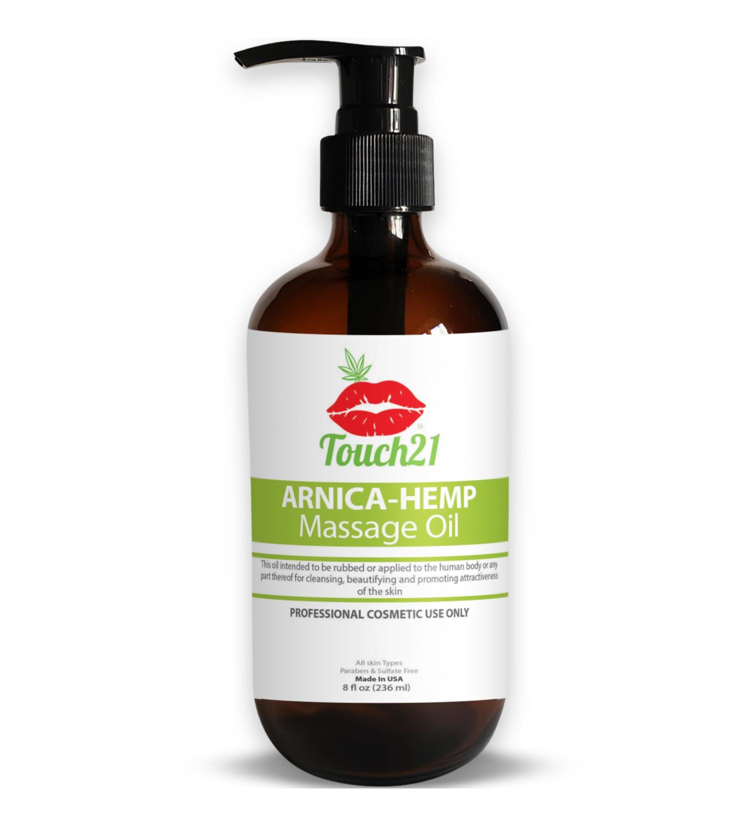 Hemp Massage Oil | Arnica Oil for Couples | Sensual & Relaxing Massage Oil | Best International Shipping - Buy Online on GoSupps.com