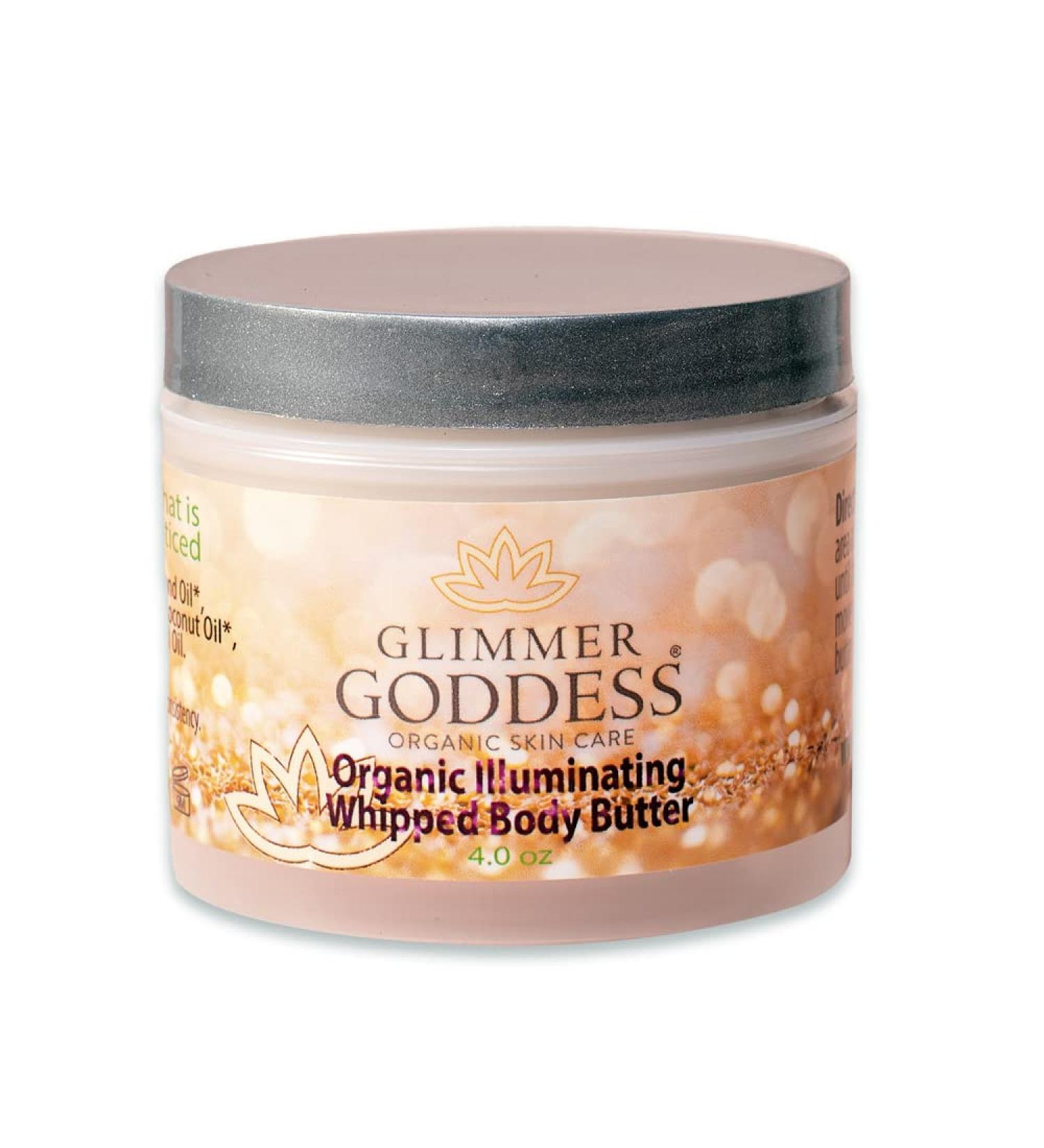 Glimmer Goddess Organic Whipped Body Butter - Sexy Level 2 Bronze Shimmer 4.5 oz (Pack of 1) - Buy Online on GoSupps.com